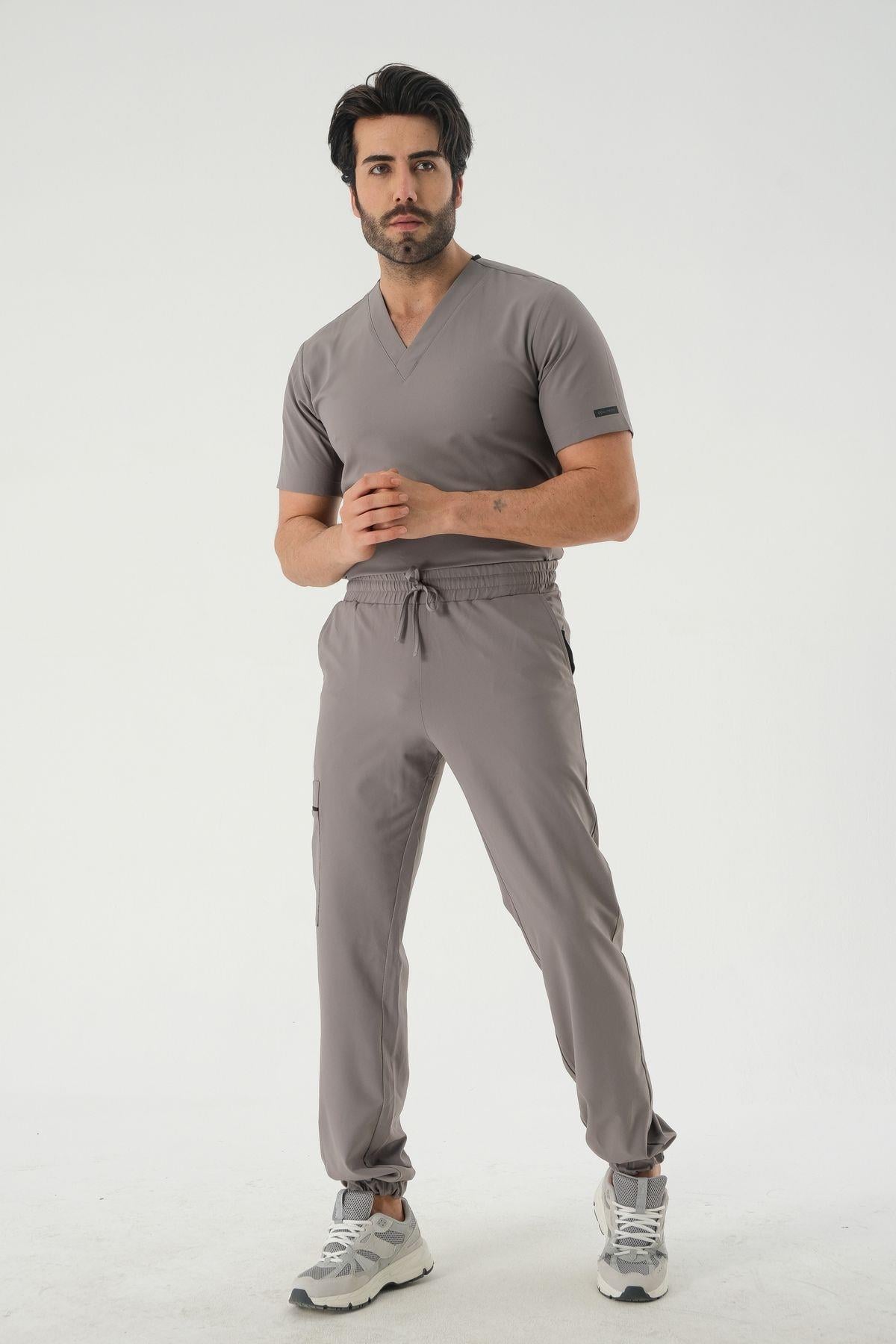 Premium AZE 967 Cerrahi Pantolon - Gri