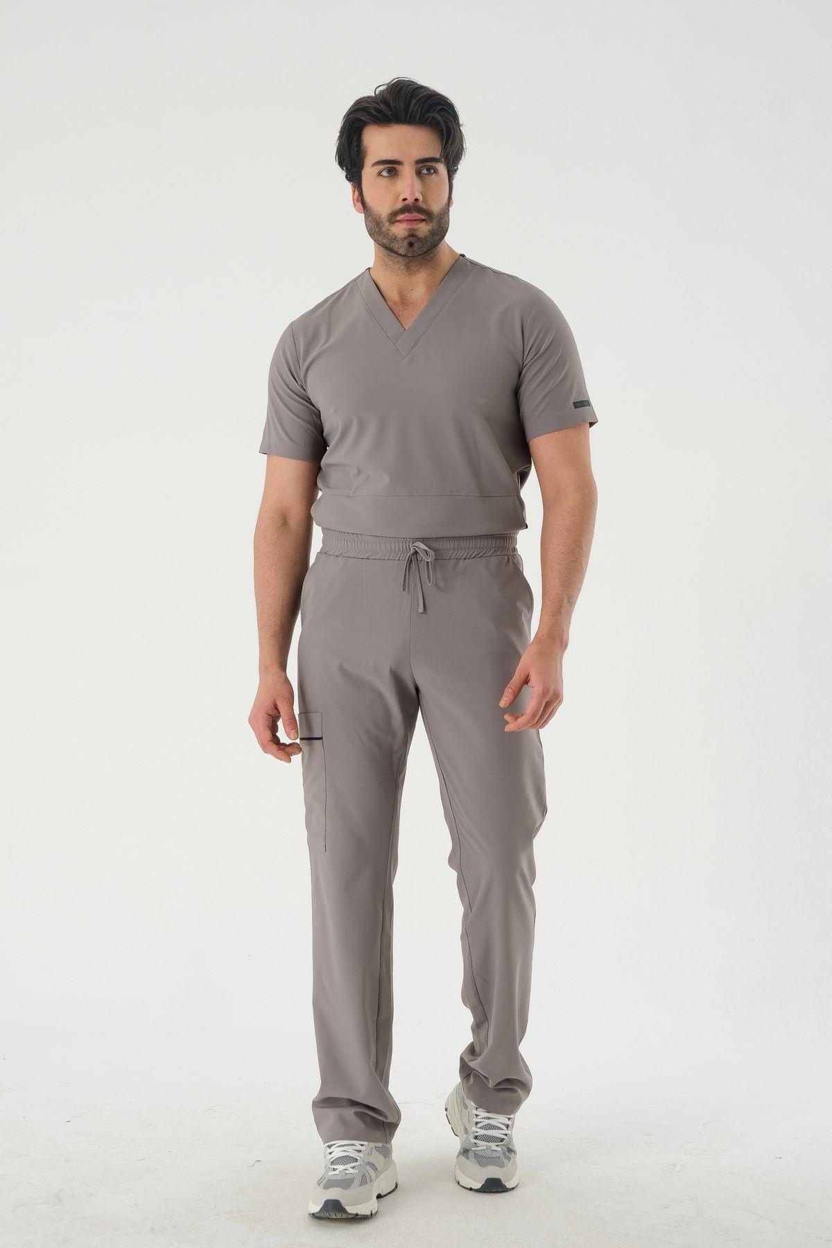 Premium AZE 968 Cerrahi Pantolon - Gri
