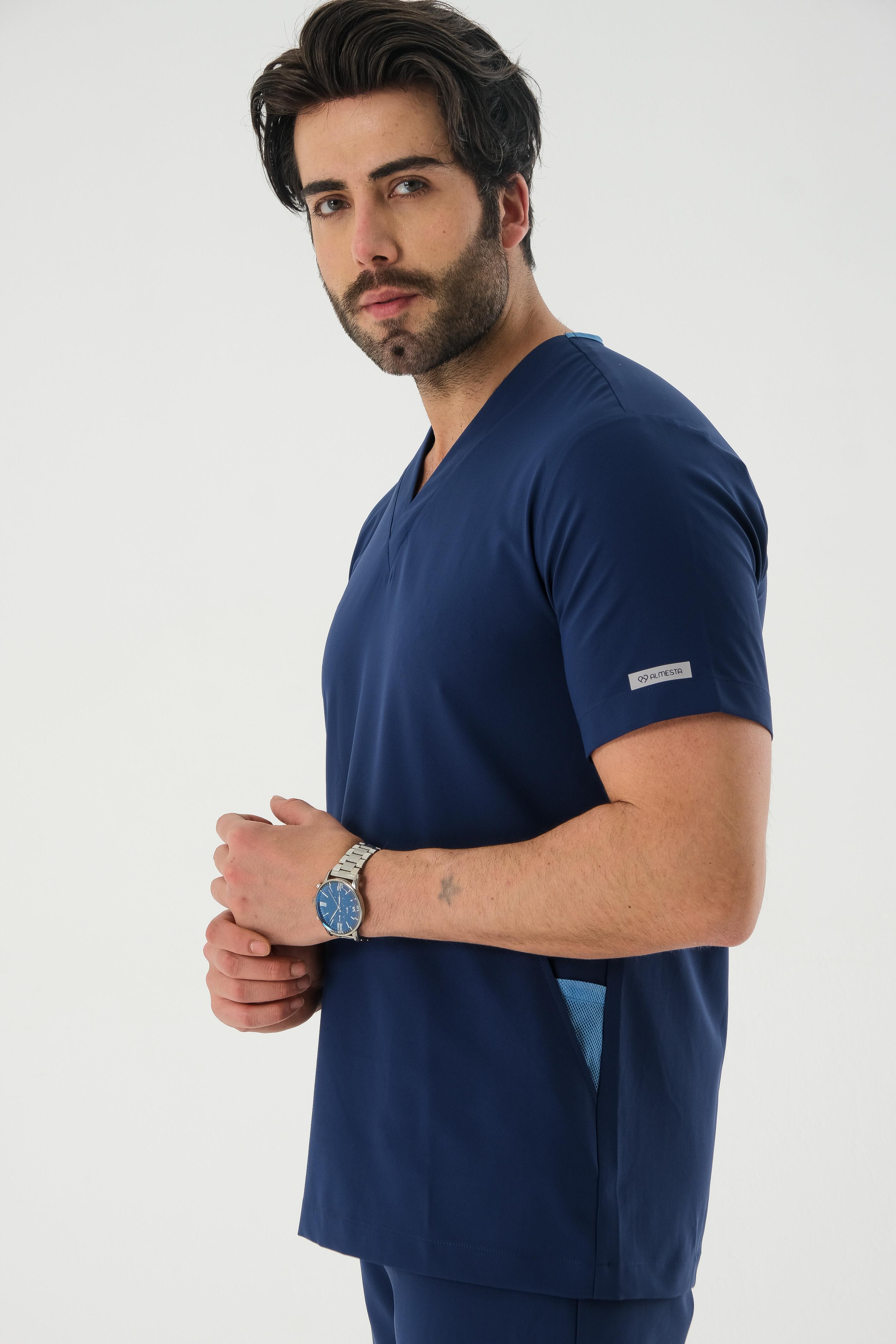 Premium AZE951 Cerrahi Üst - Lacivert