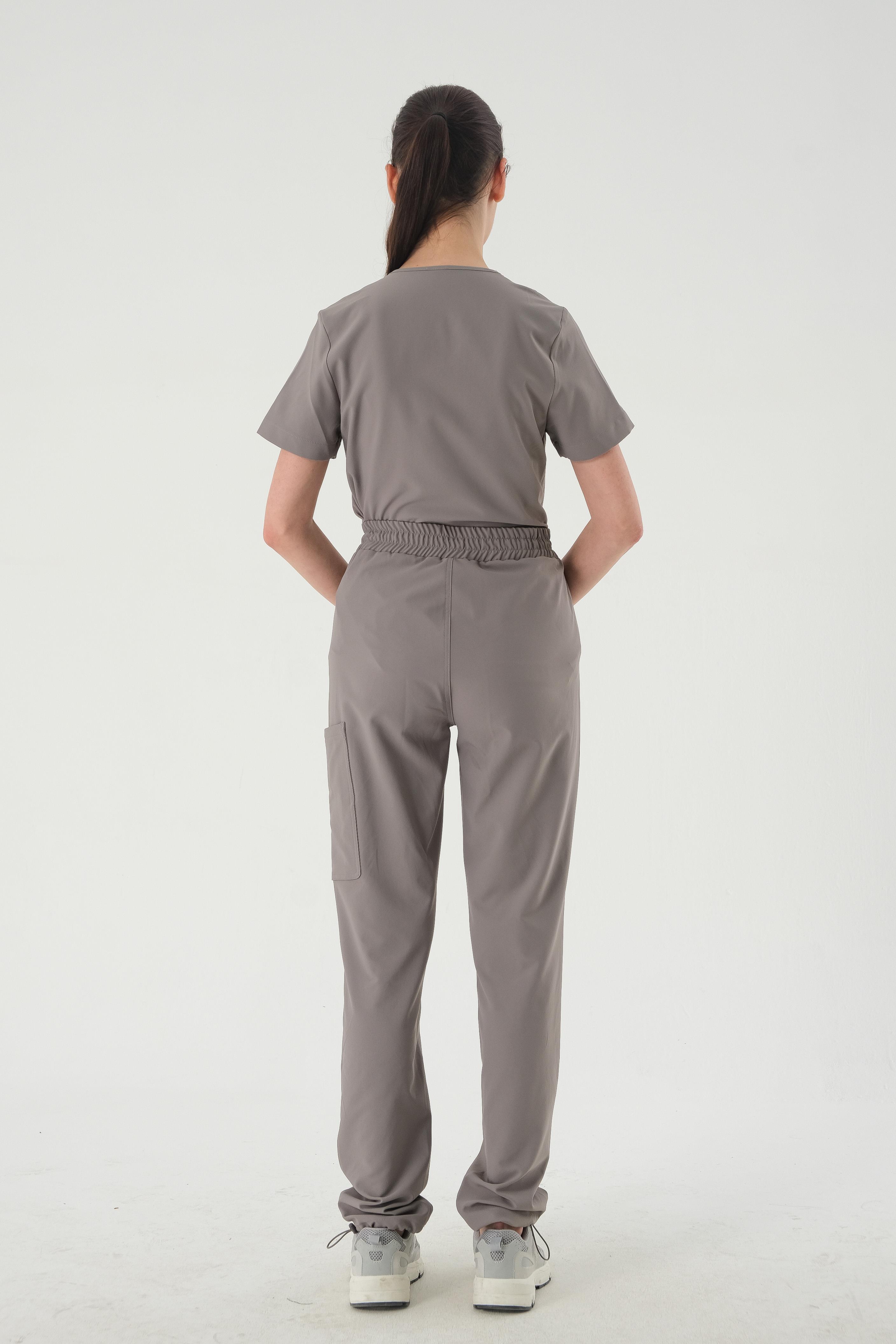 Premium BIANCA ONE Cerrahi Pantolon - Gri