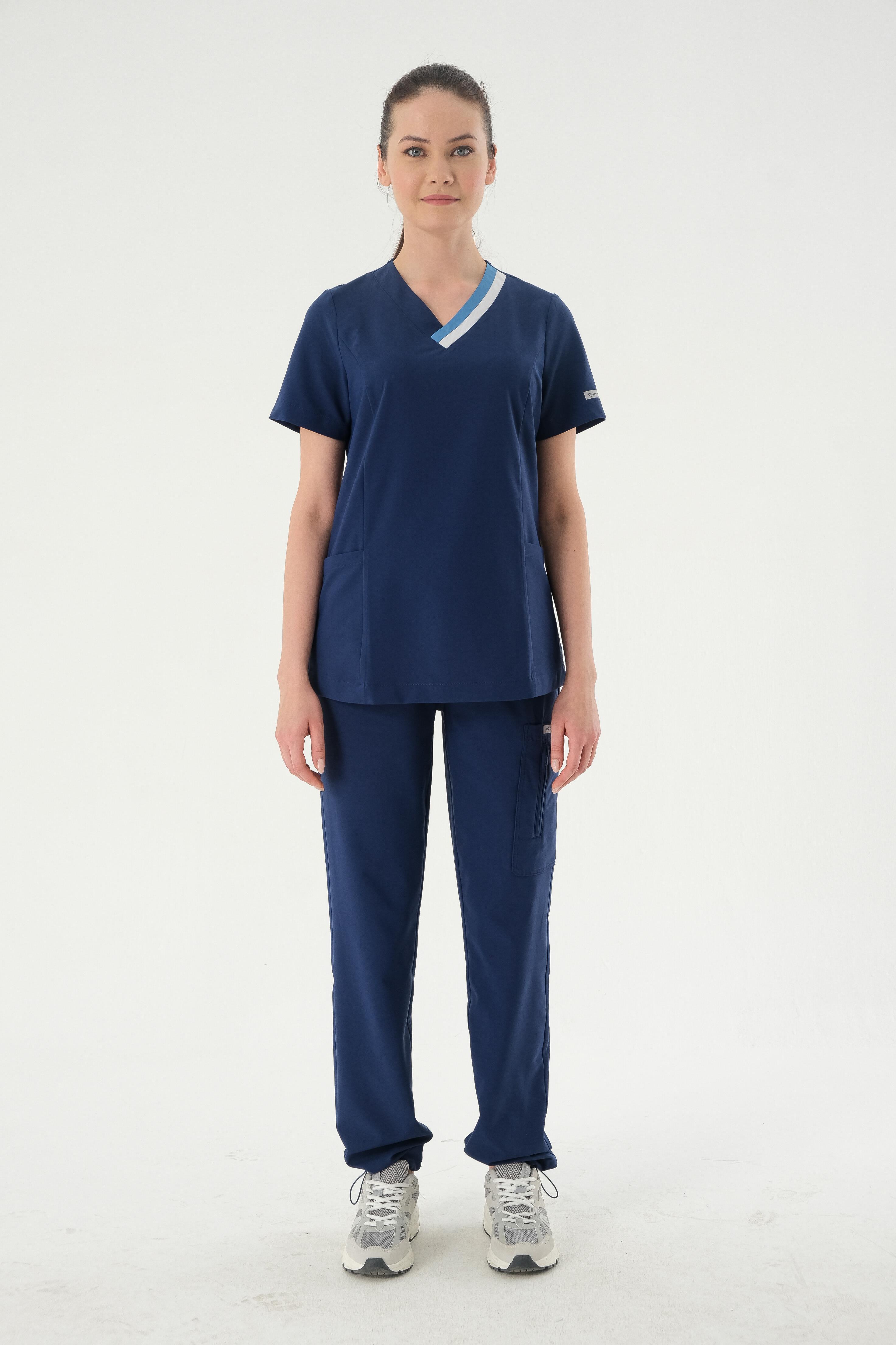 Premium BIANCA ONE Cerrahi Pantolon - Lacivert