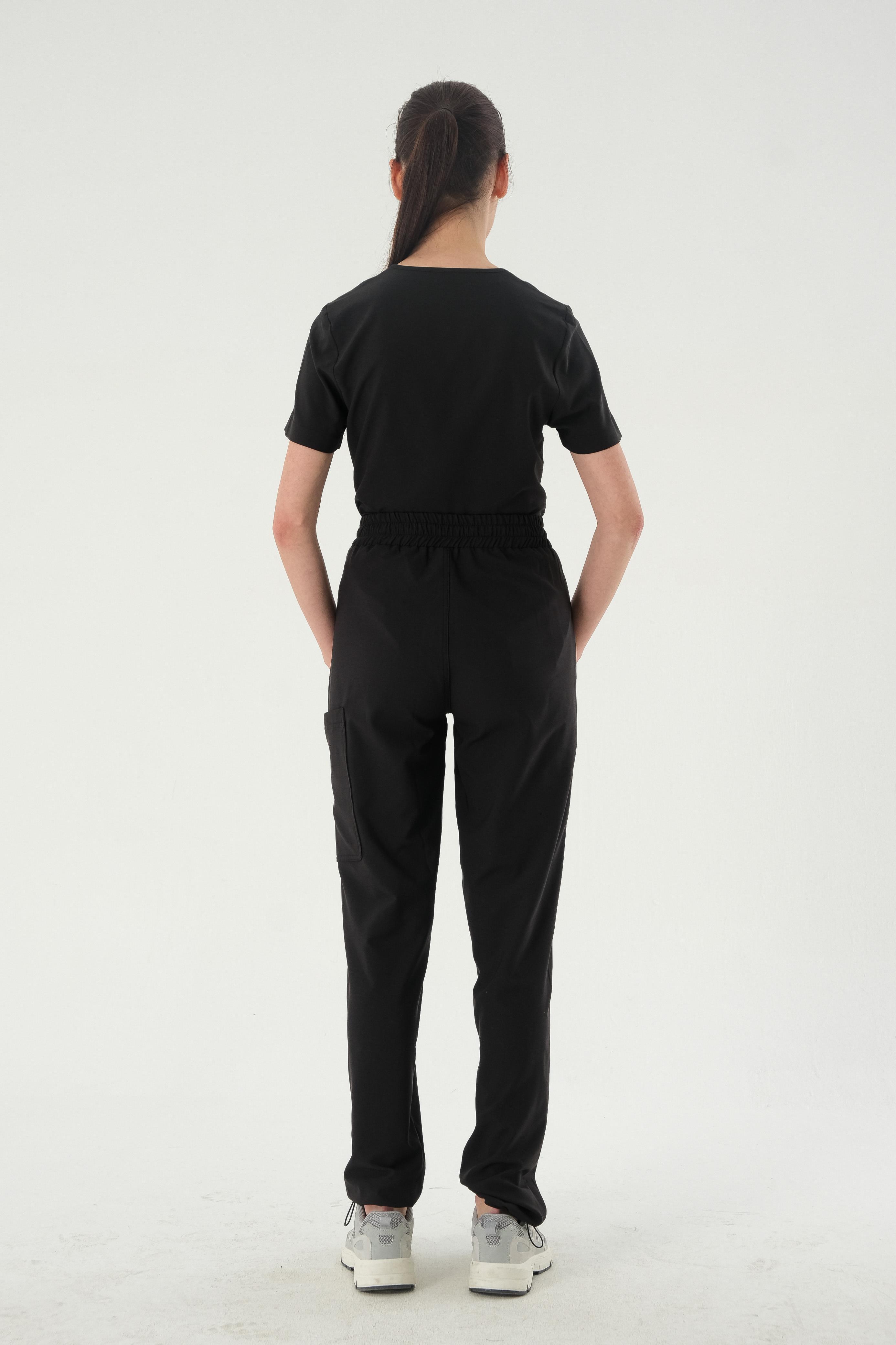 Premium BIANCA ONE Cerrahi Pantolon - Siyah