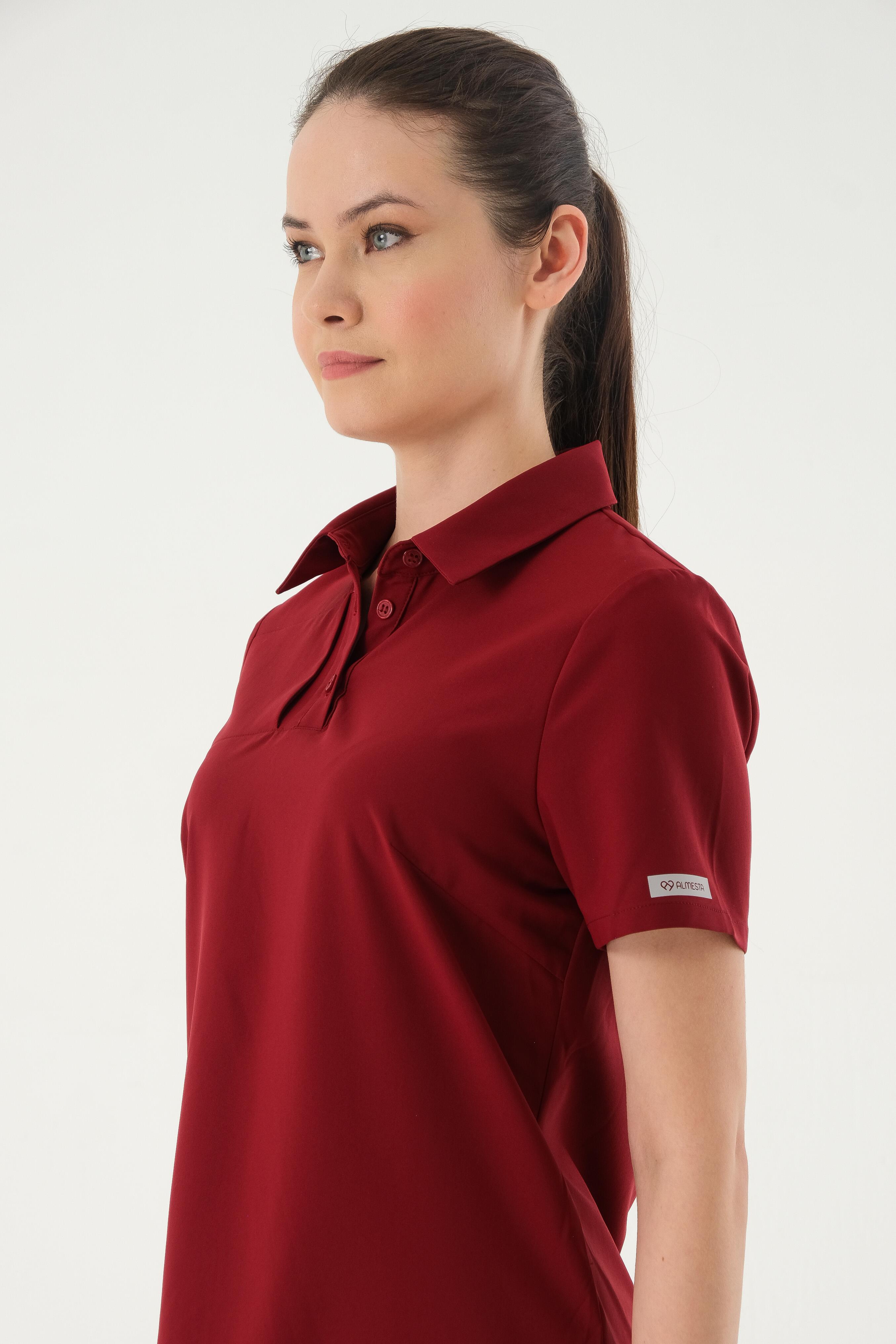 Premium BRONTE-AGNES Kadın Cerrahi Takım - Bordo