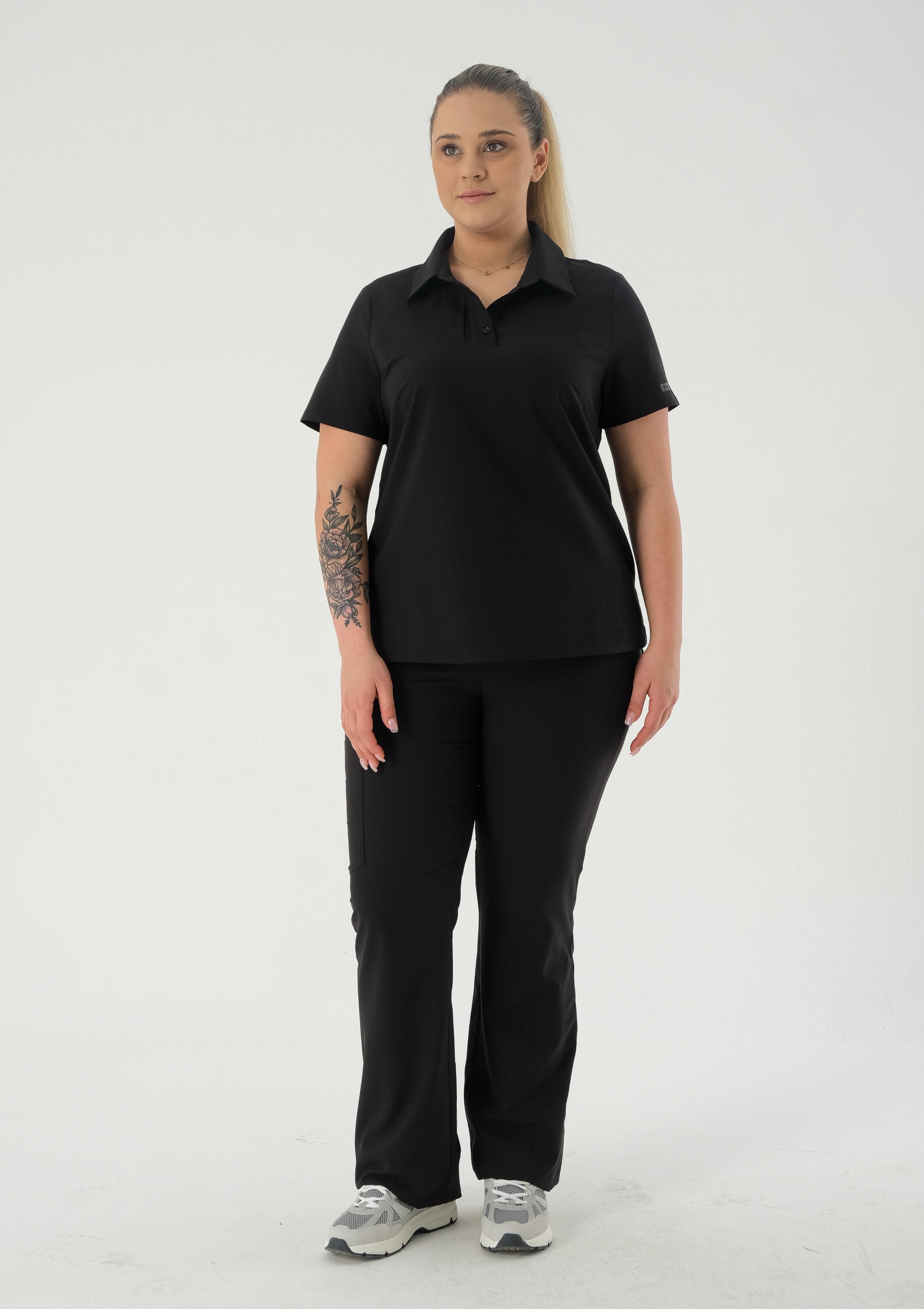 Premium BRONTE-AGNES Kadın Cerrahi Takım - Siyah