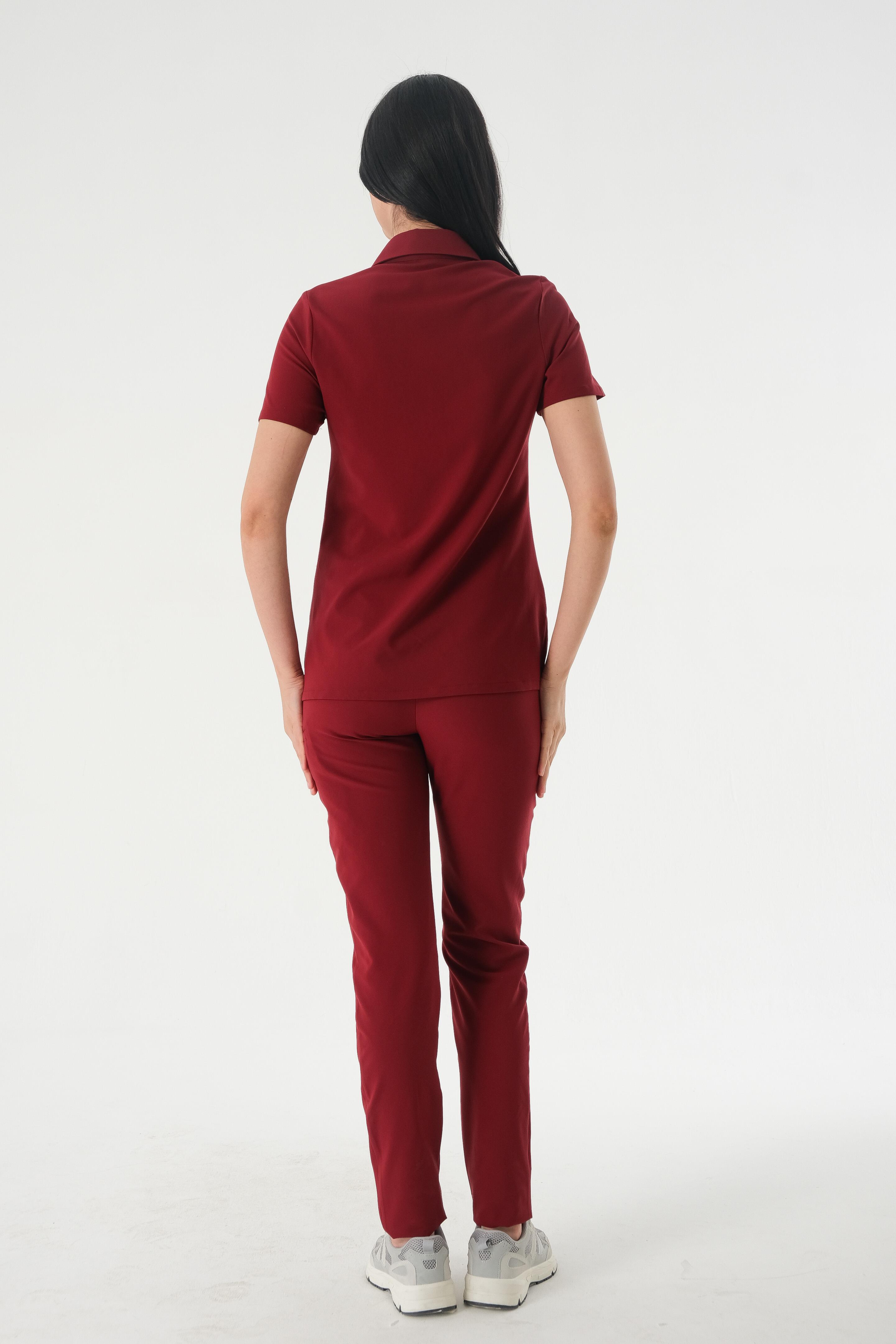 Premium BRONTE-DOLLY ONE Kadın Cerrahi Takım - Bordo