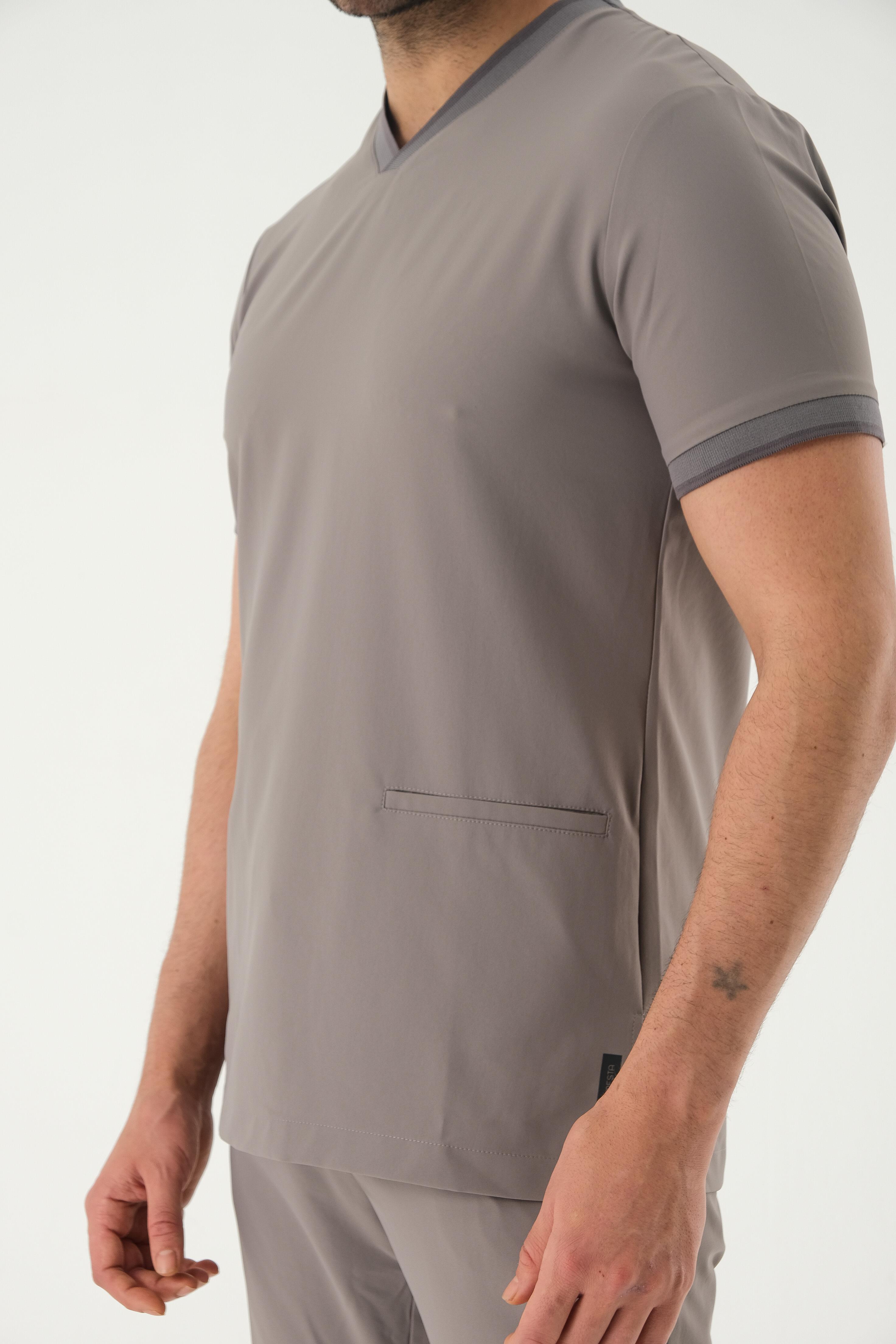 Premium DAVID Cerrahi Üst - Gri