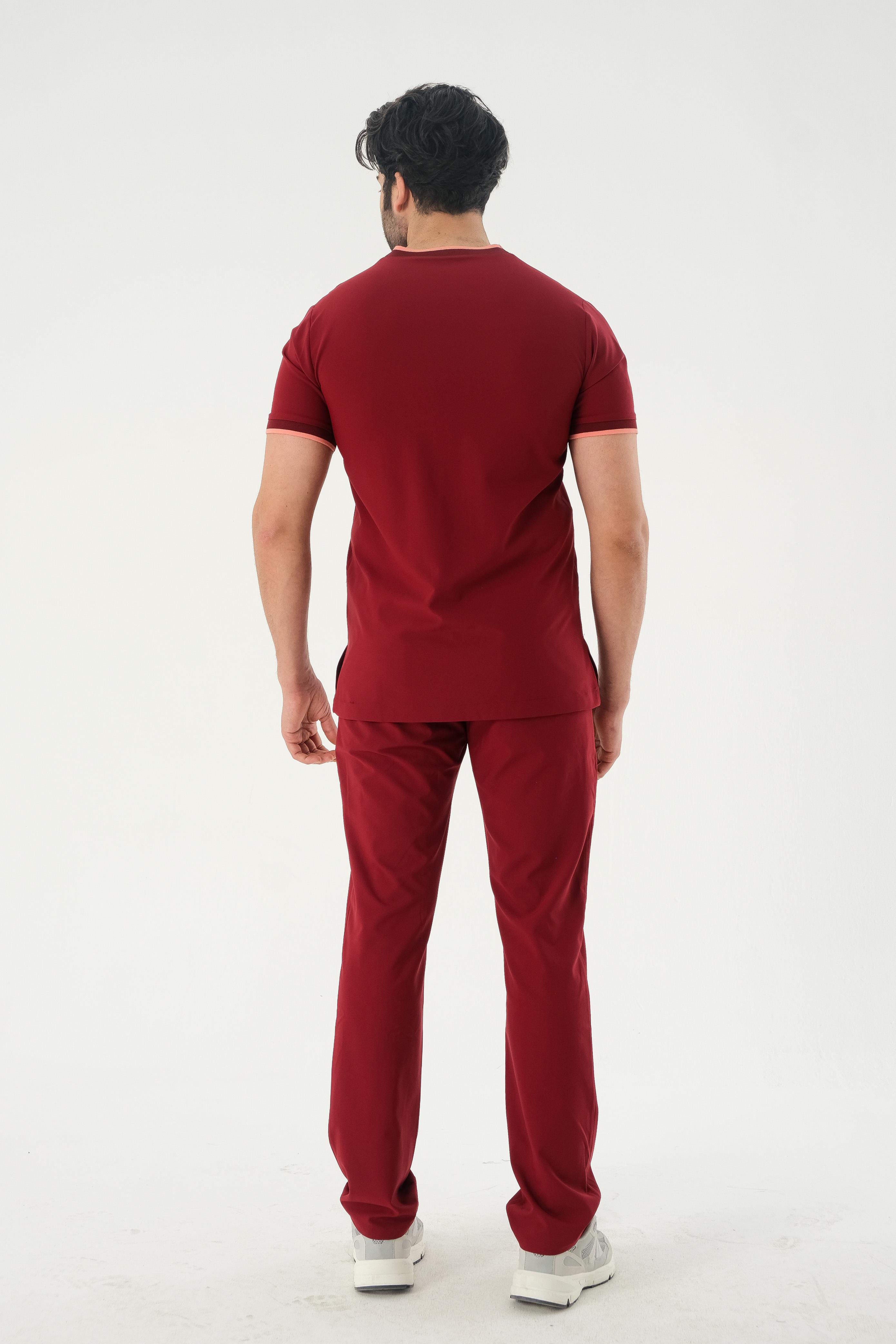 Premium DAVID-DRIVE ONE Erkek Cerrahi Takım - Bordo