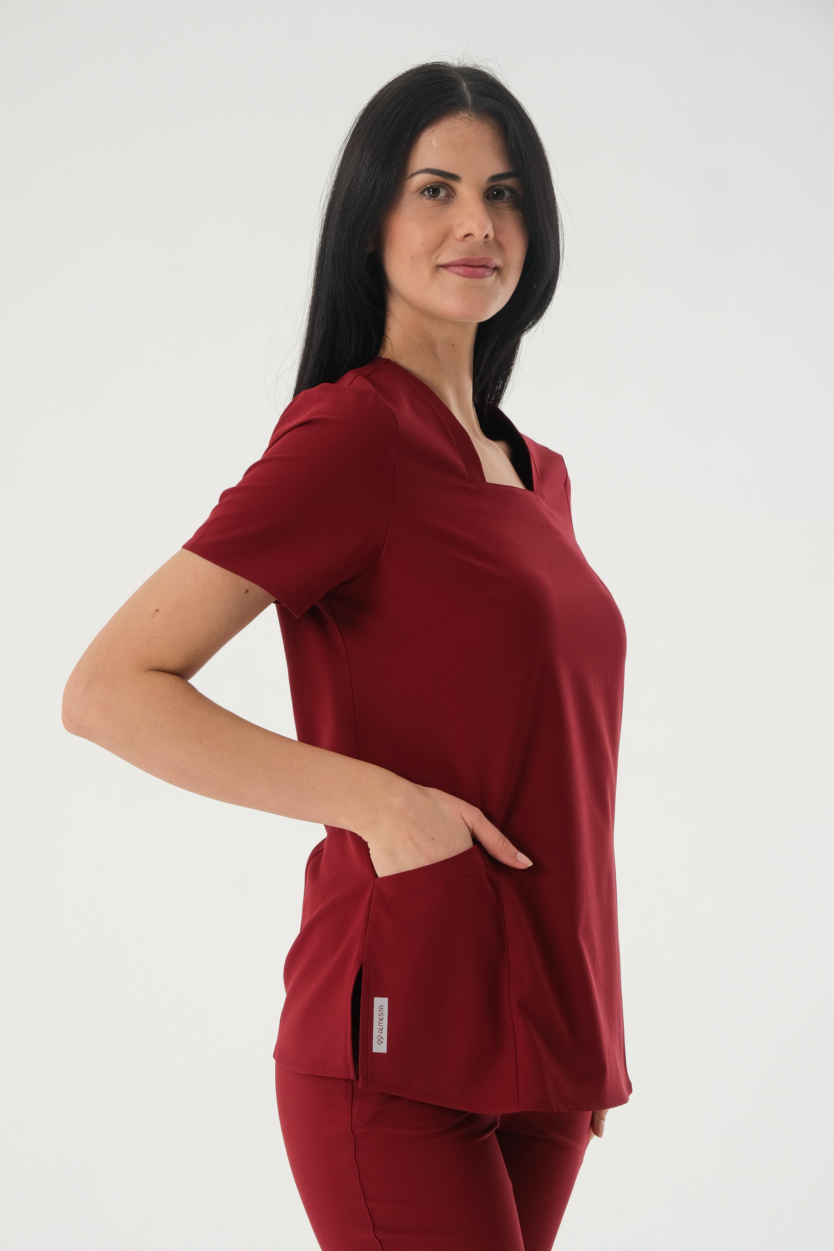 Premium GANO Cerrahi Üst - Bordo