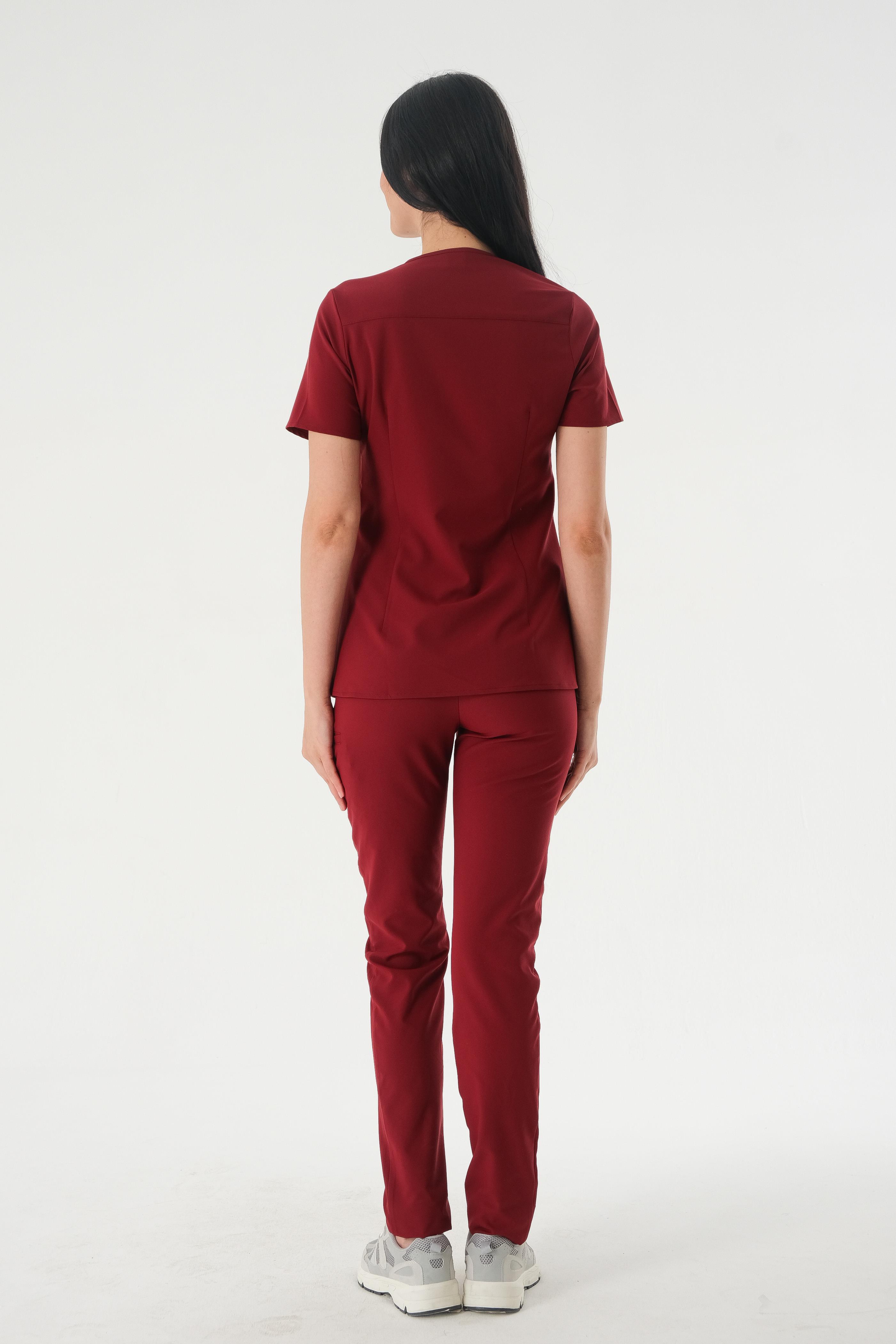 Premium GANO Cerrahi Üst - Bordo