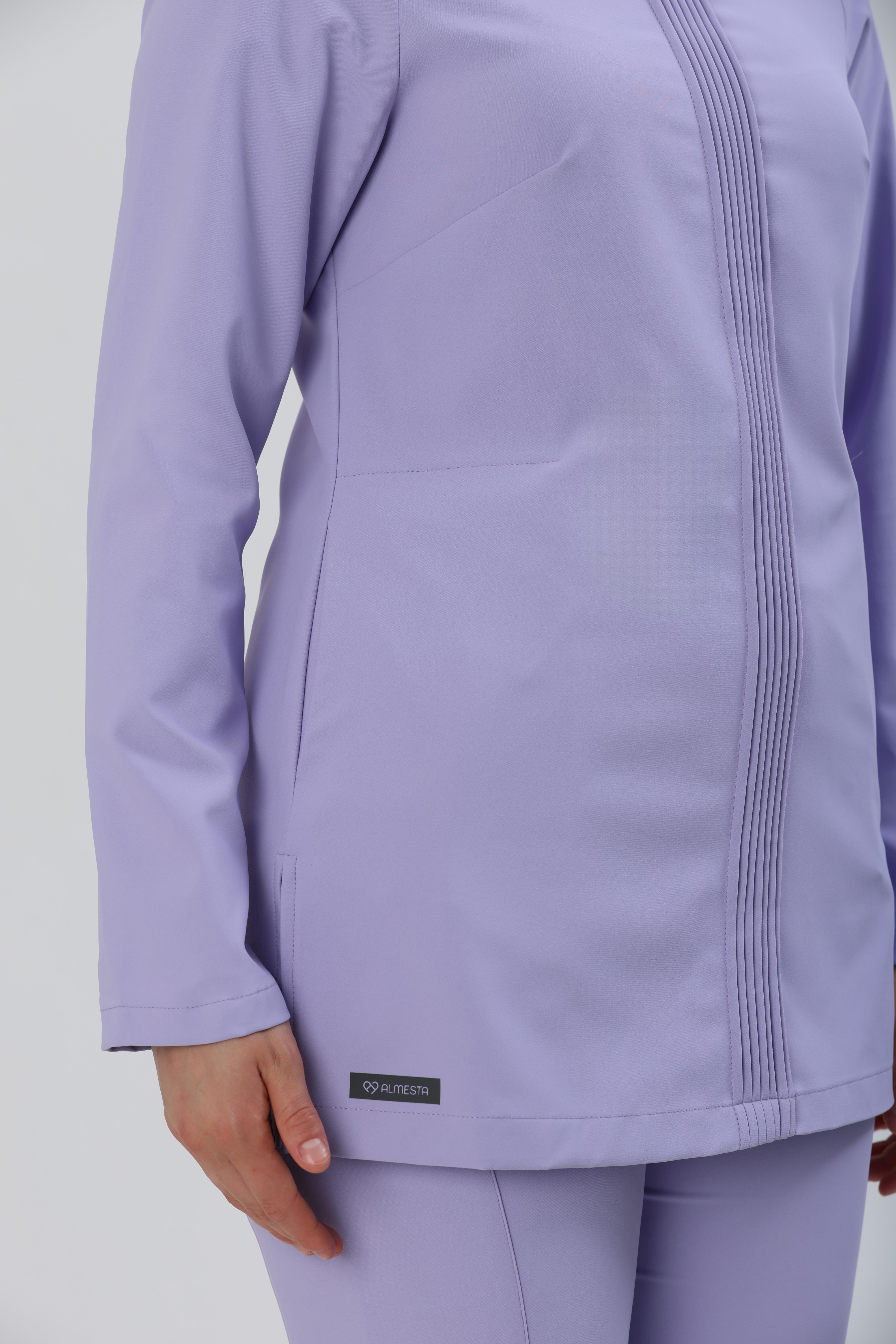 Premium LENNY Cerrahi Tesettür Üst - Lila