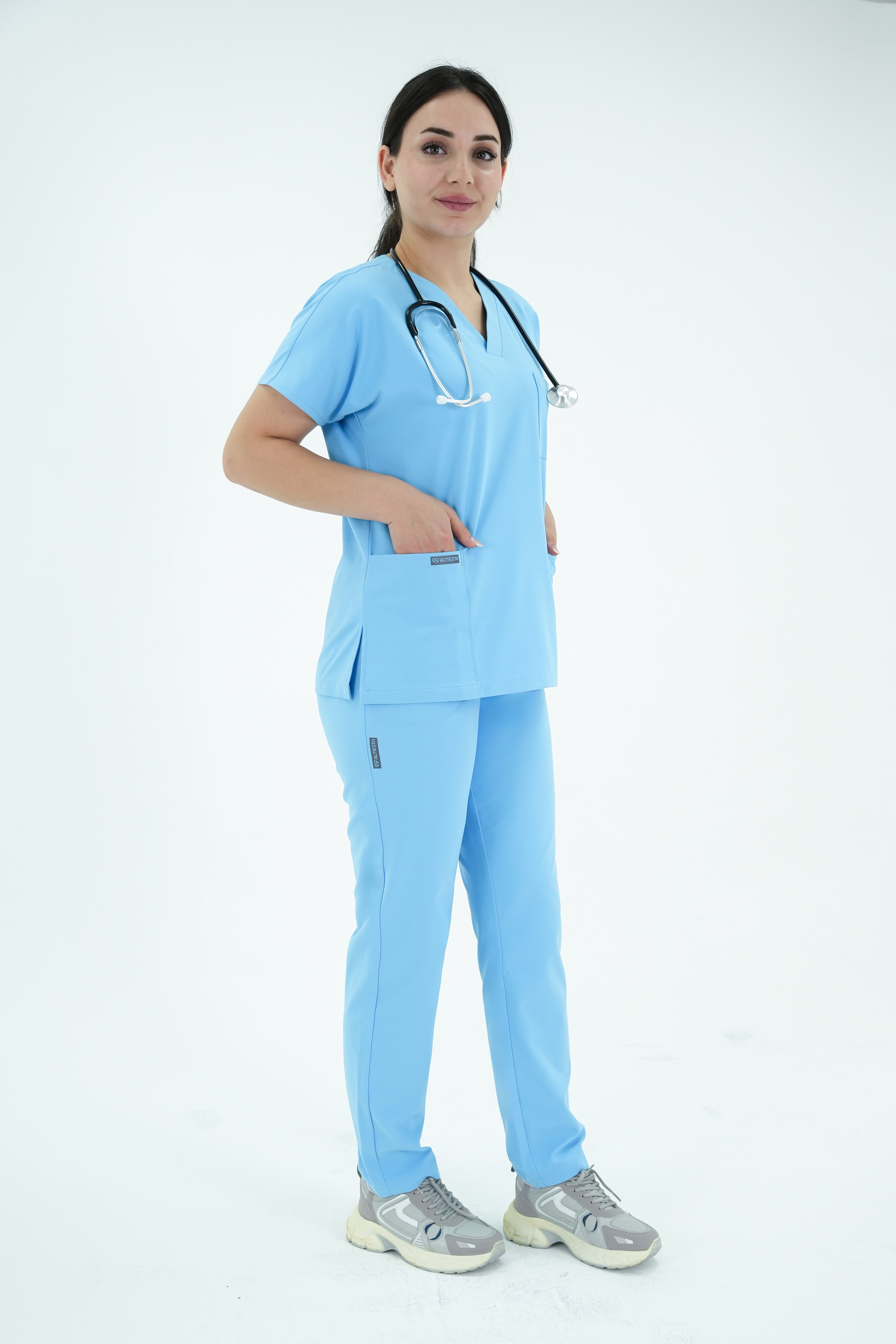 LENORA Doktor Kadın Takım - Alaskan Blue
