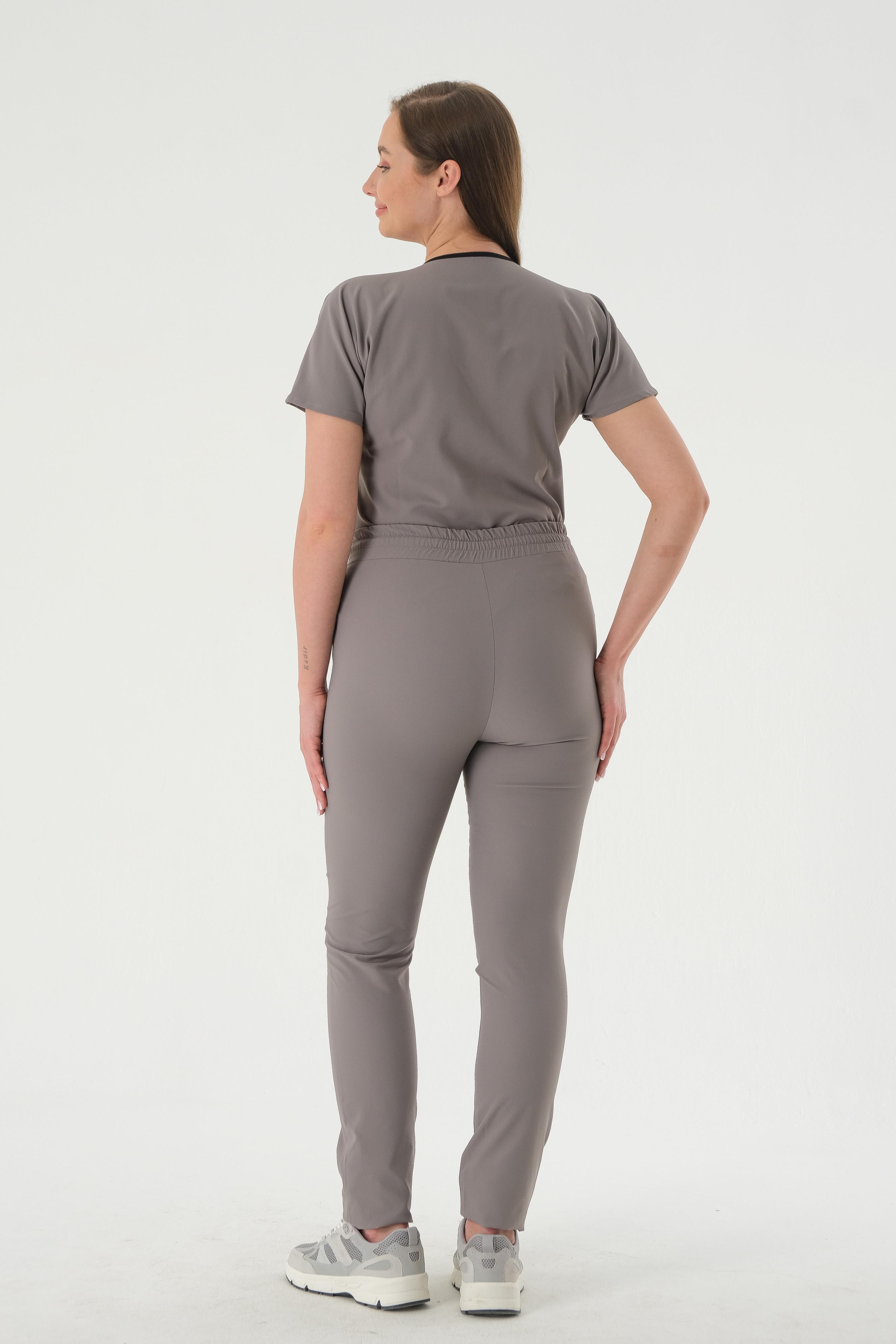 Premium MANDY Cerrahi Pantolon - Gri