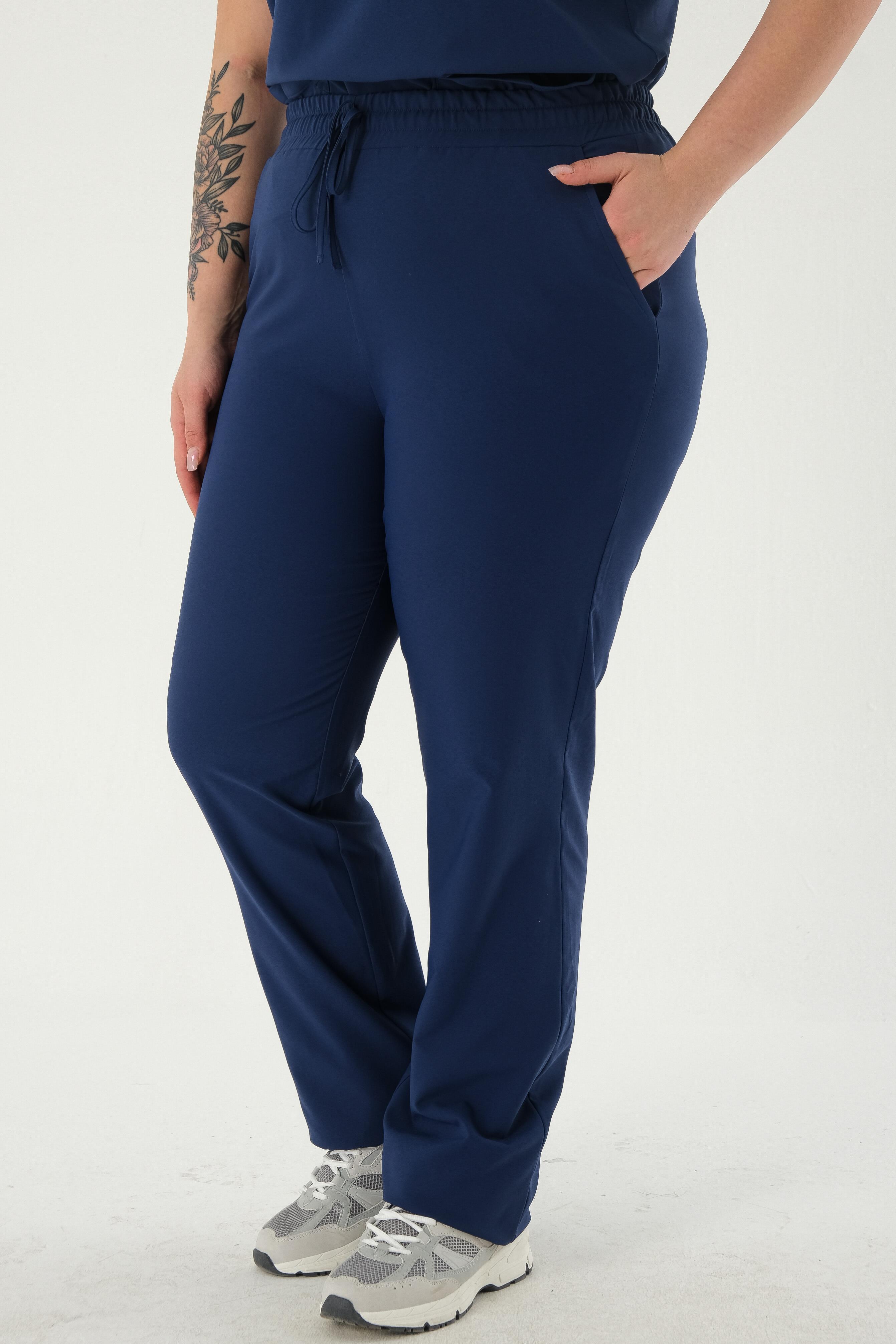 Premium MANDY Cerrahi Pantolon - Lacivert