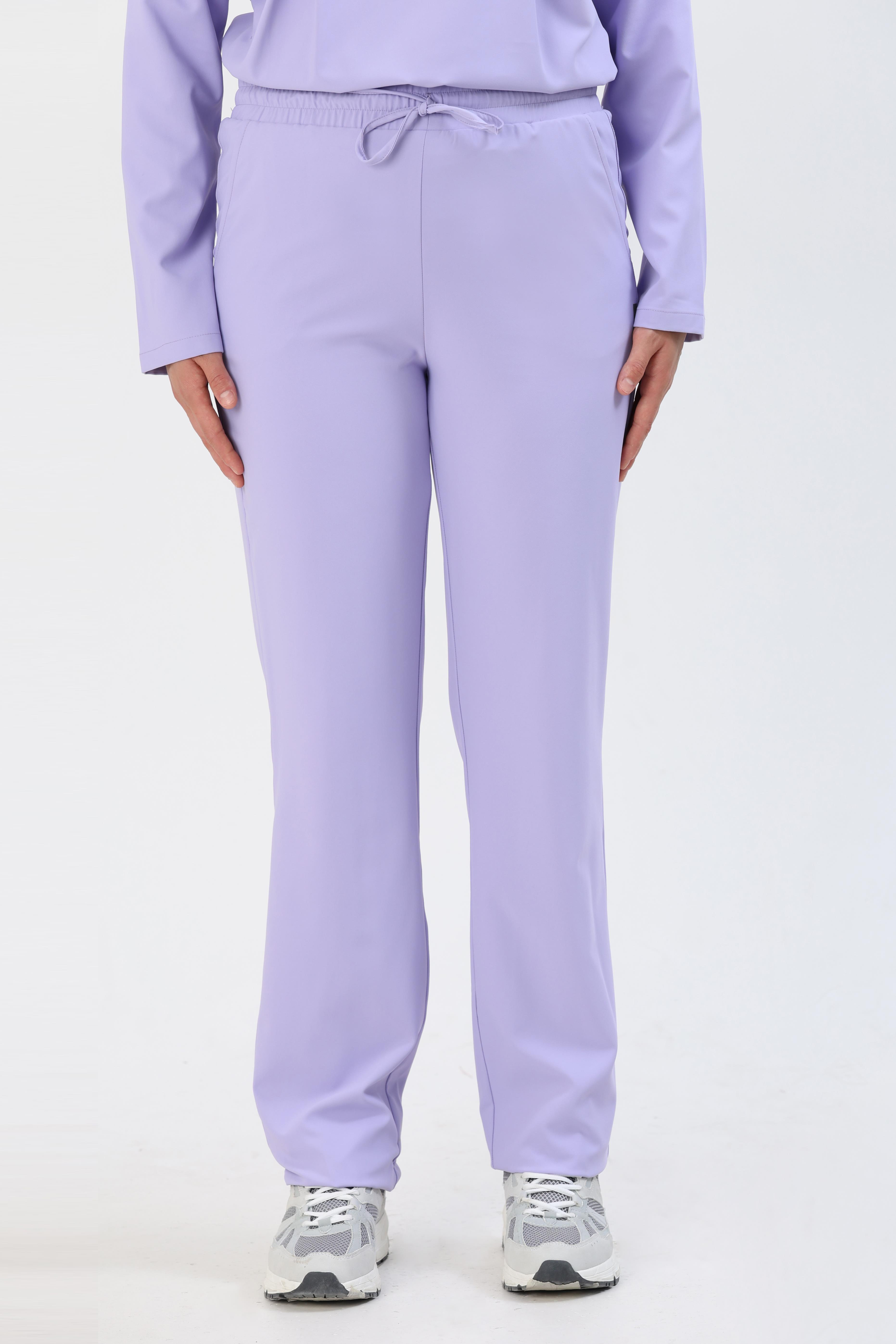 Premium MANDY Cerrahi Pantolon - Lila