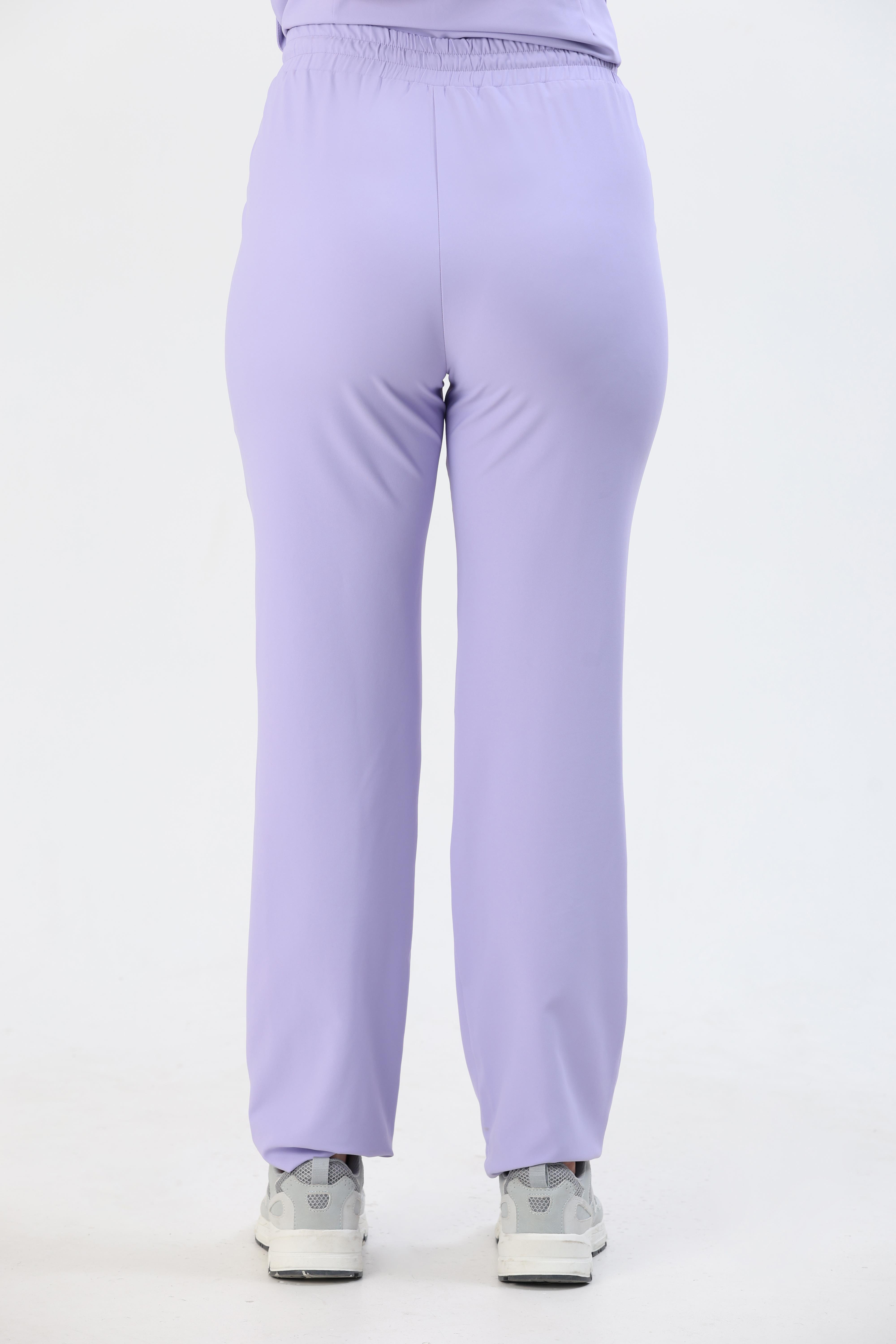 Premium MANDY Cerrahi Pantolon - Lila