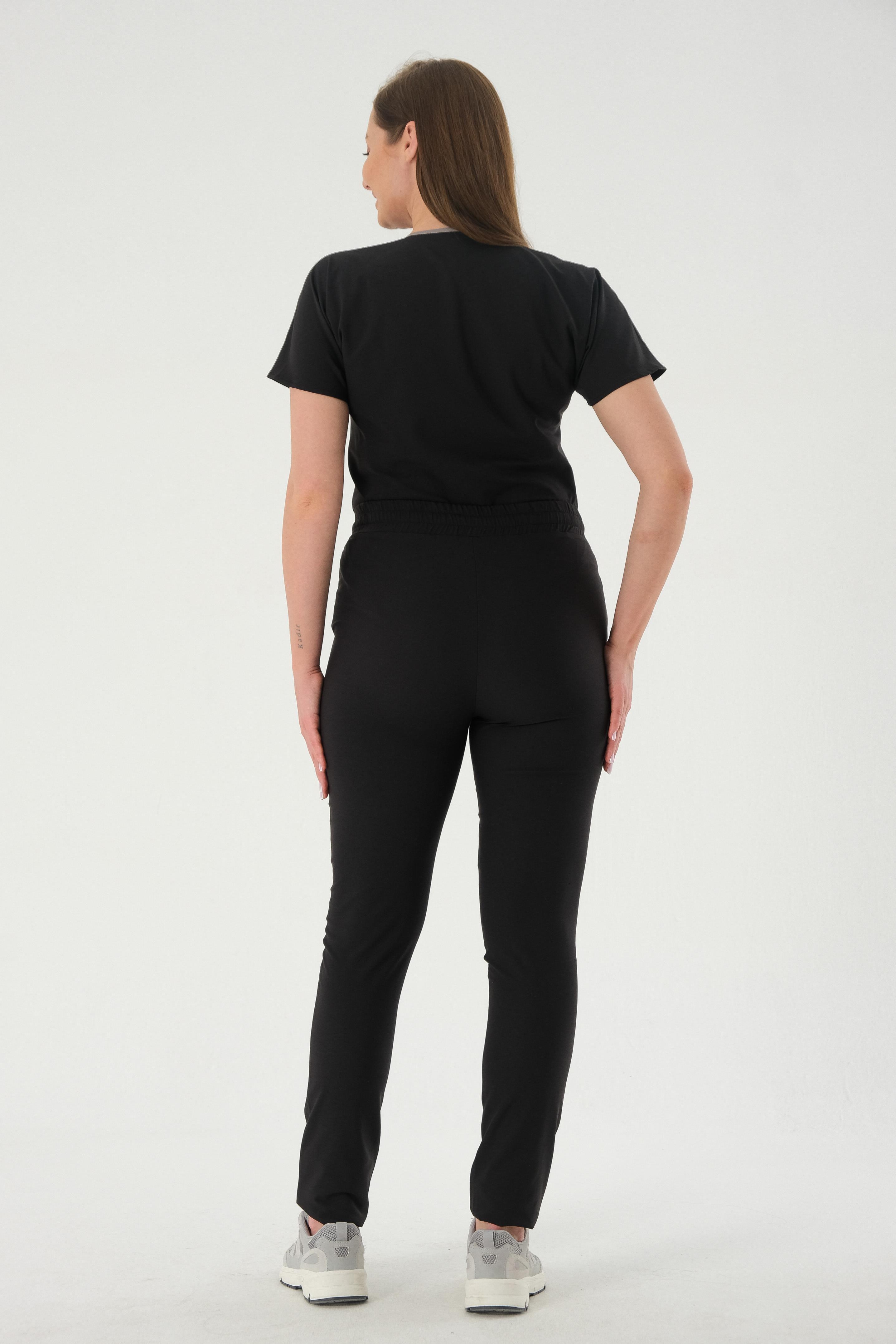 Premium MANDY Cerrahi Pantolon - Siyah