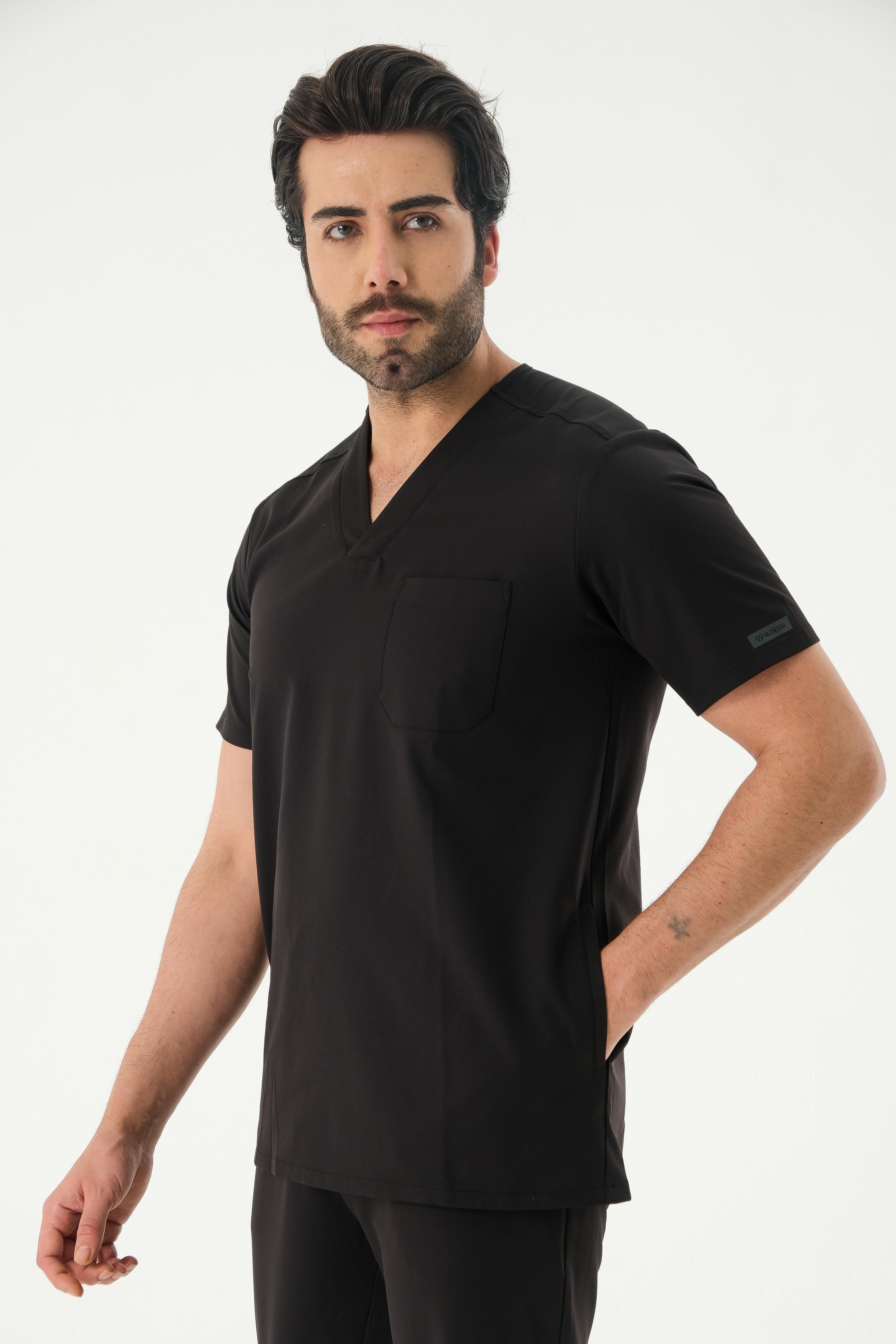 Premium OWEN-ATLANTA-A Erkek Cerrahi Takım - Siyah