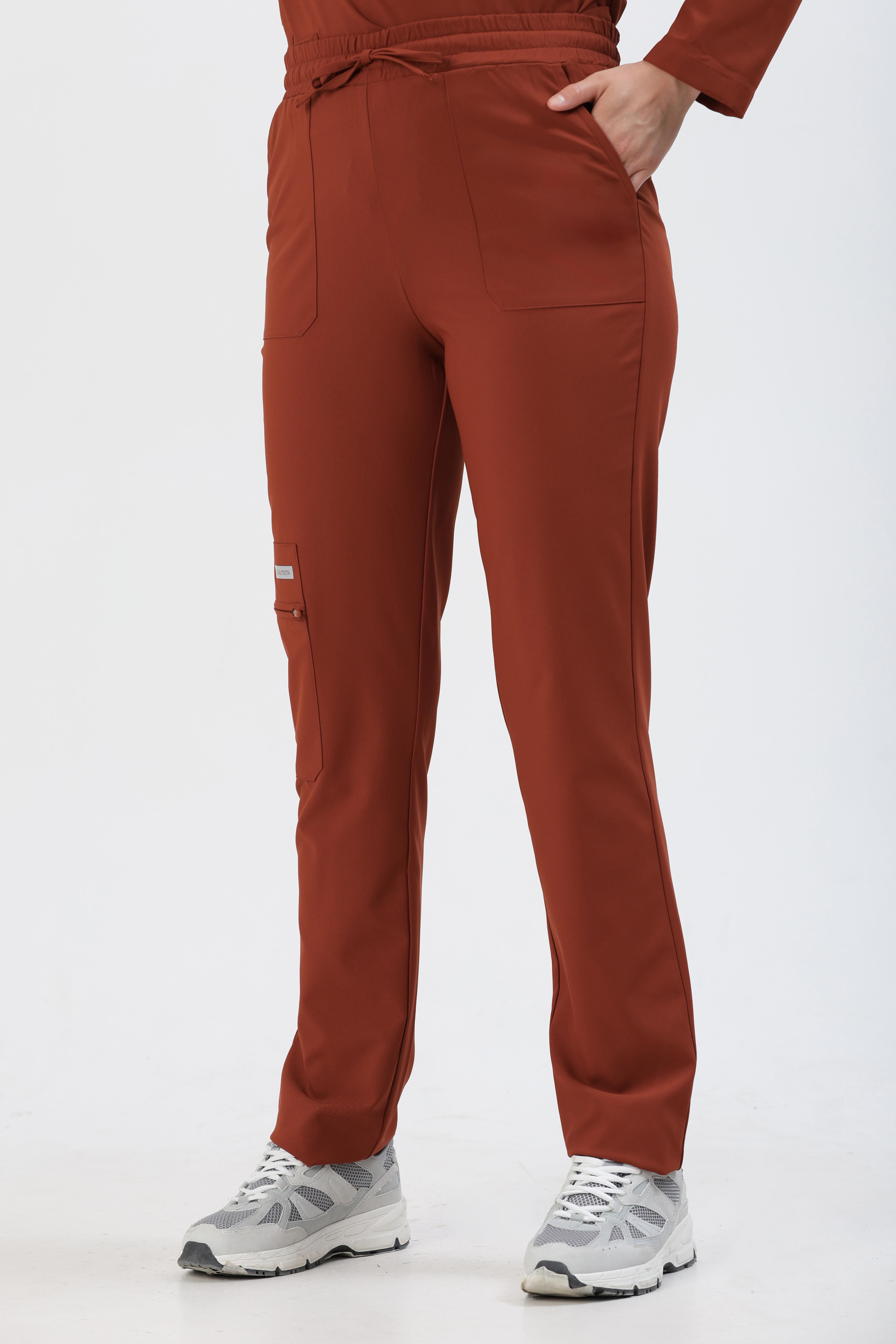 Premium PERLA926 Cerrahi Pantolon - Kiremit