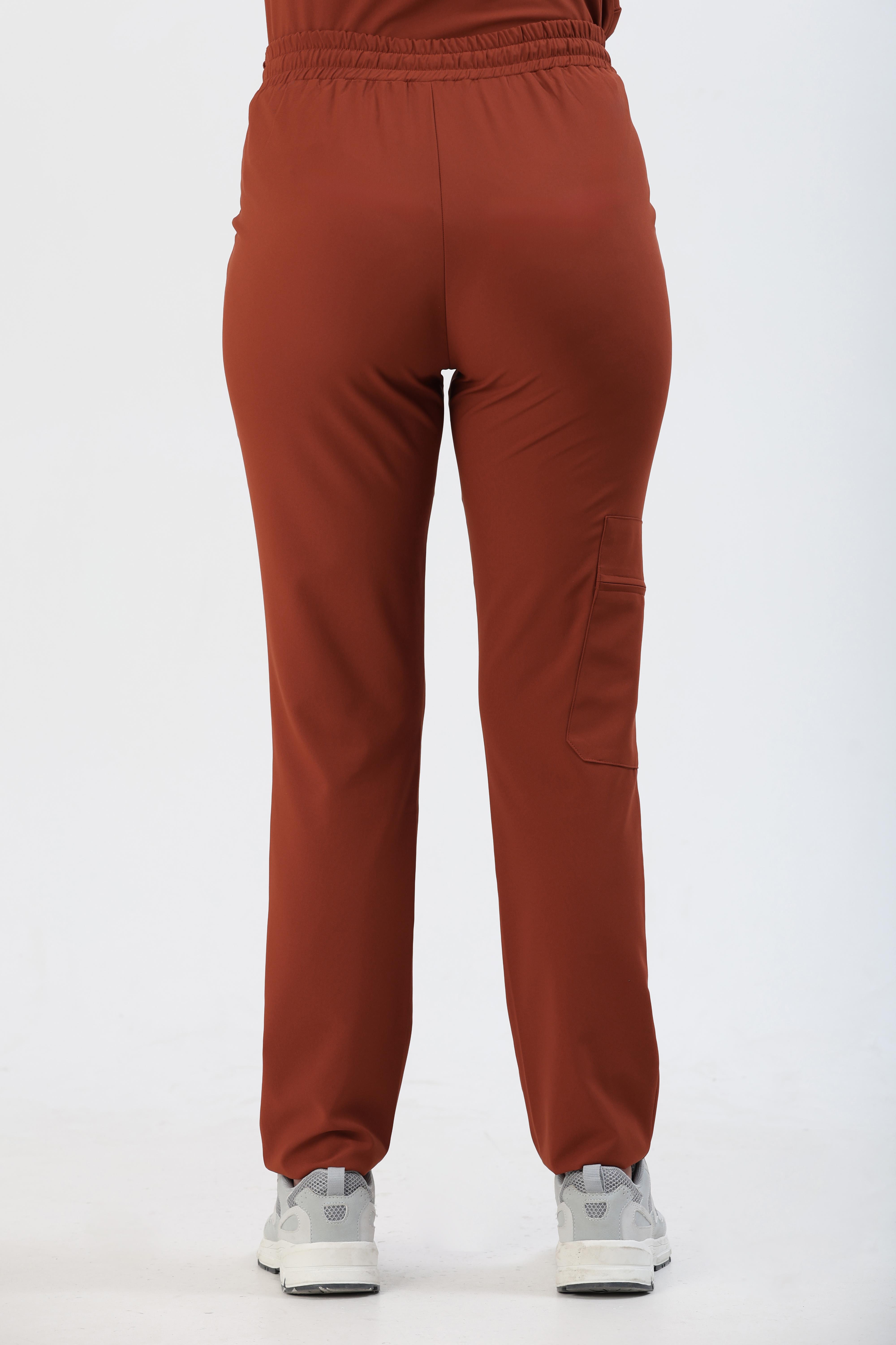 Premium PERLA926 Cerrahi Pantolon - Kiremit