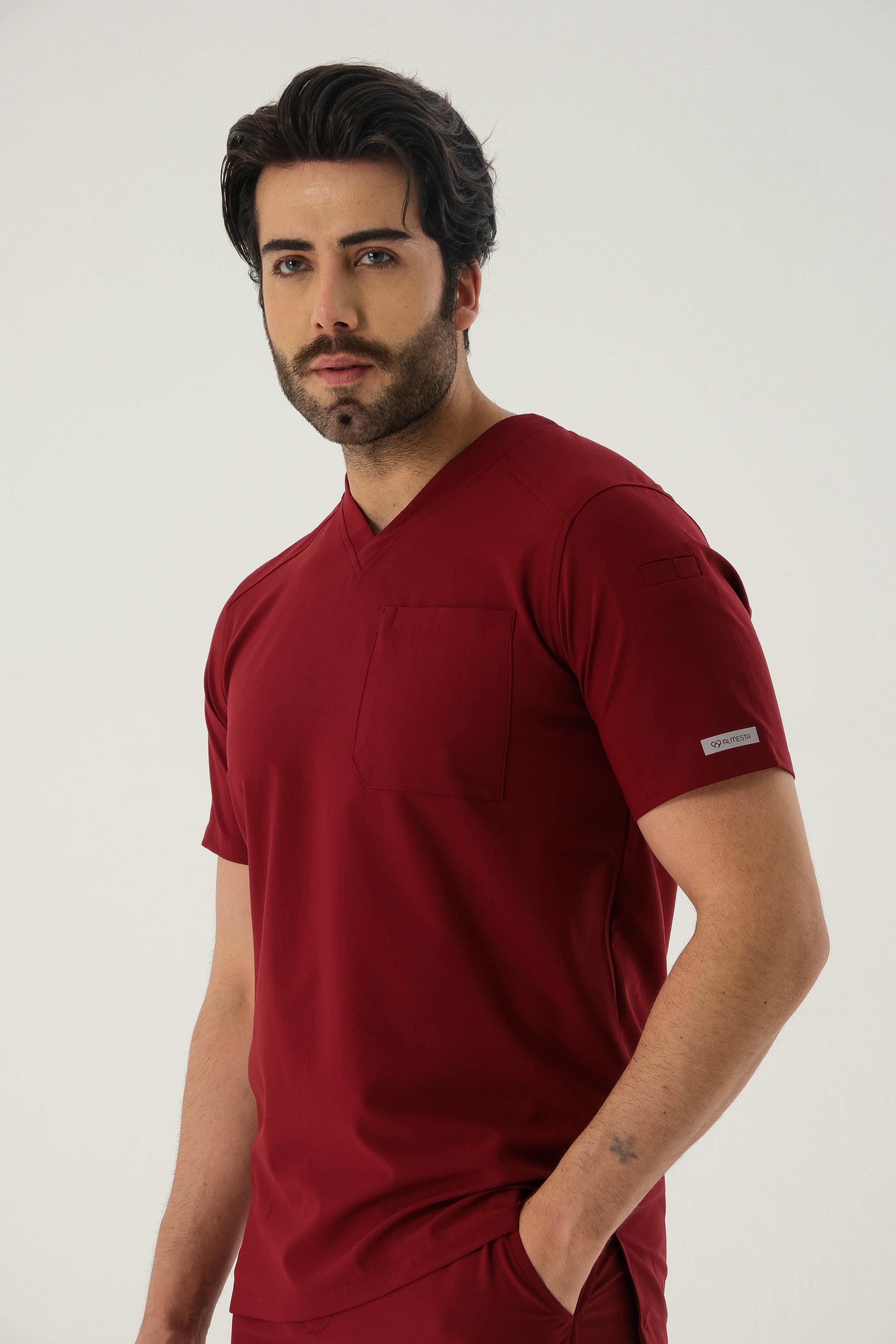 Premium POINTE Cerrahi Üst - Bordo