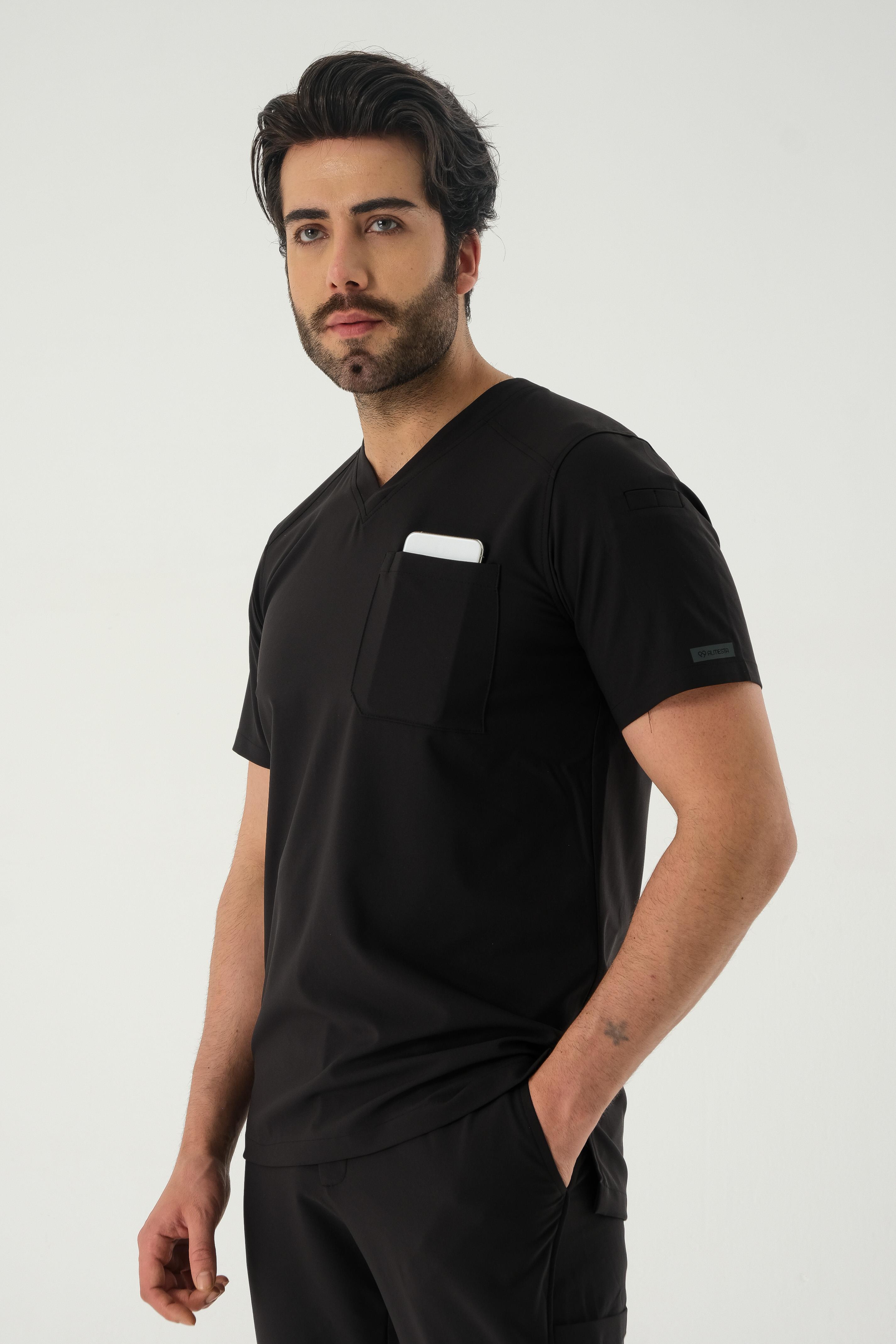 Premium POINTE Cerrahi Üst - Siyah