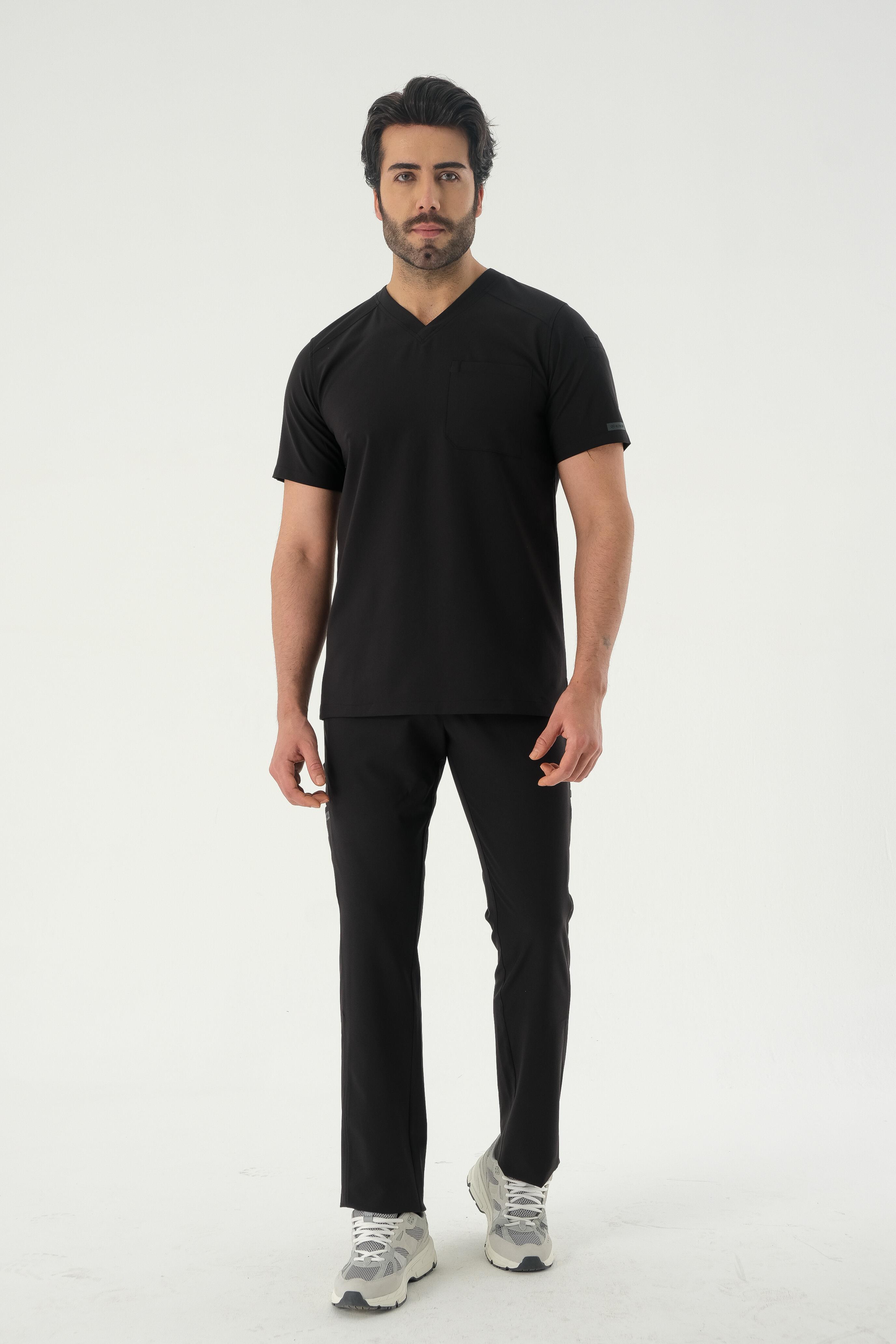 Premium POINTE Cerrahi Üst - Siyah