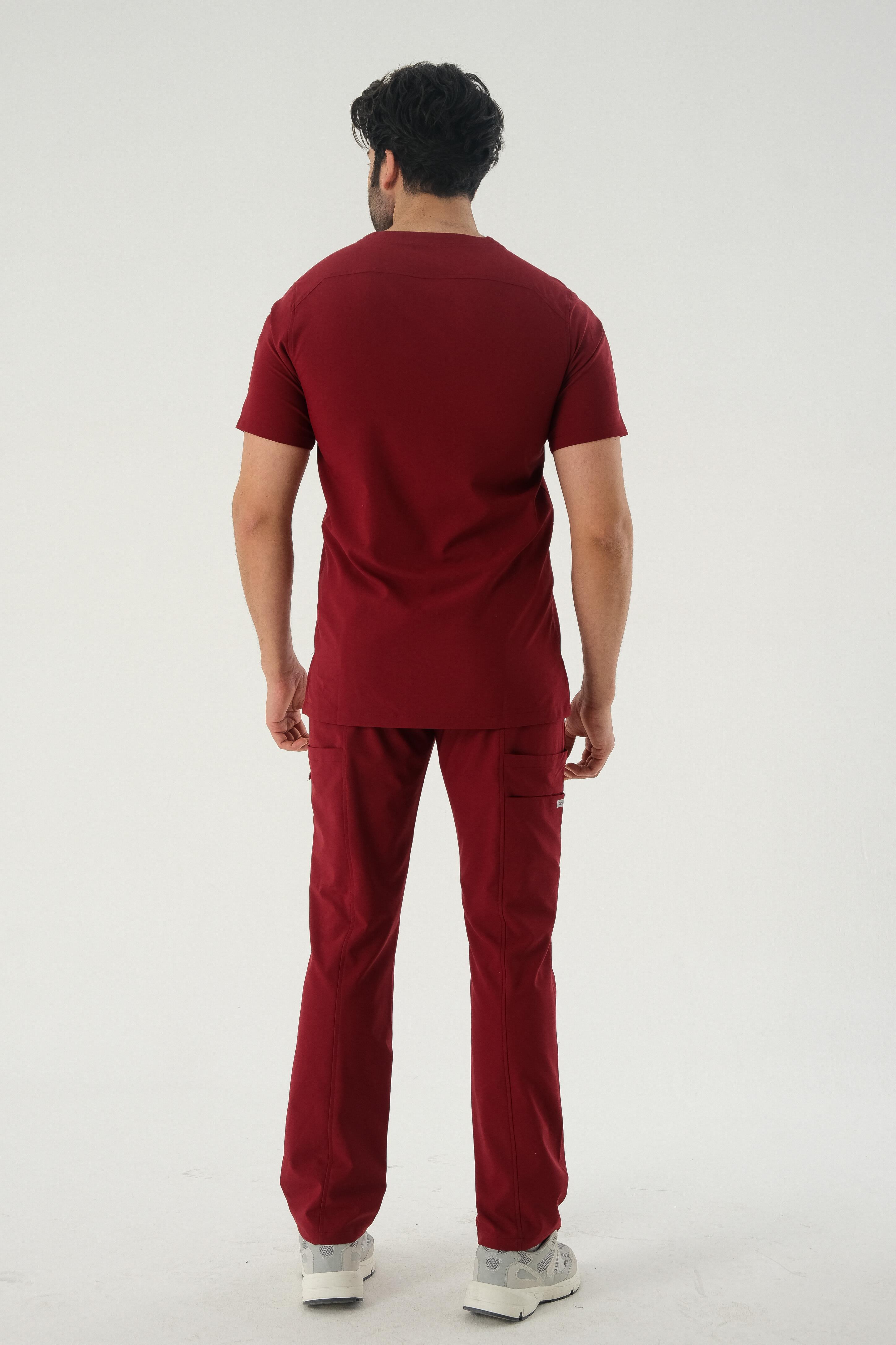 Premium POINTE-DRIVE TWO Erkek Cerrahi Takım - Bordo