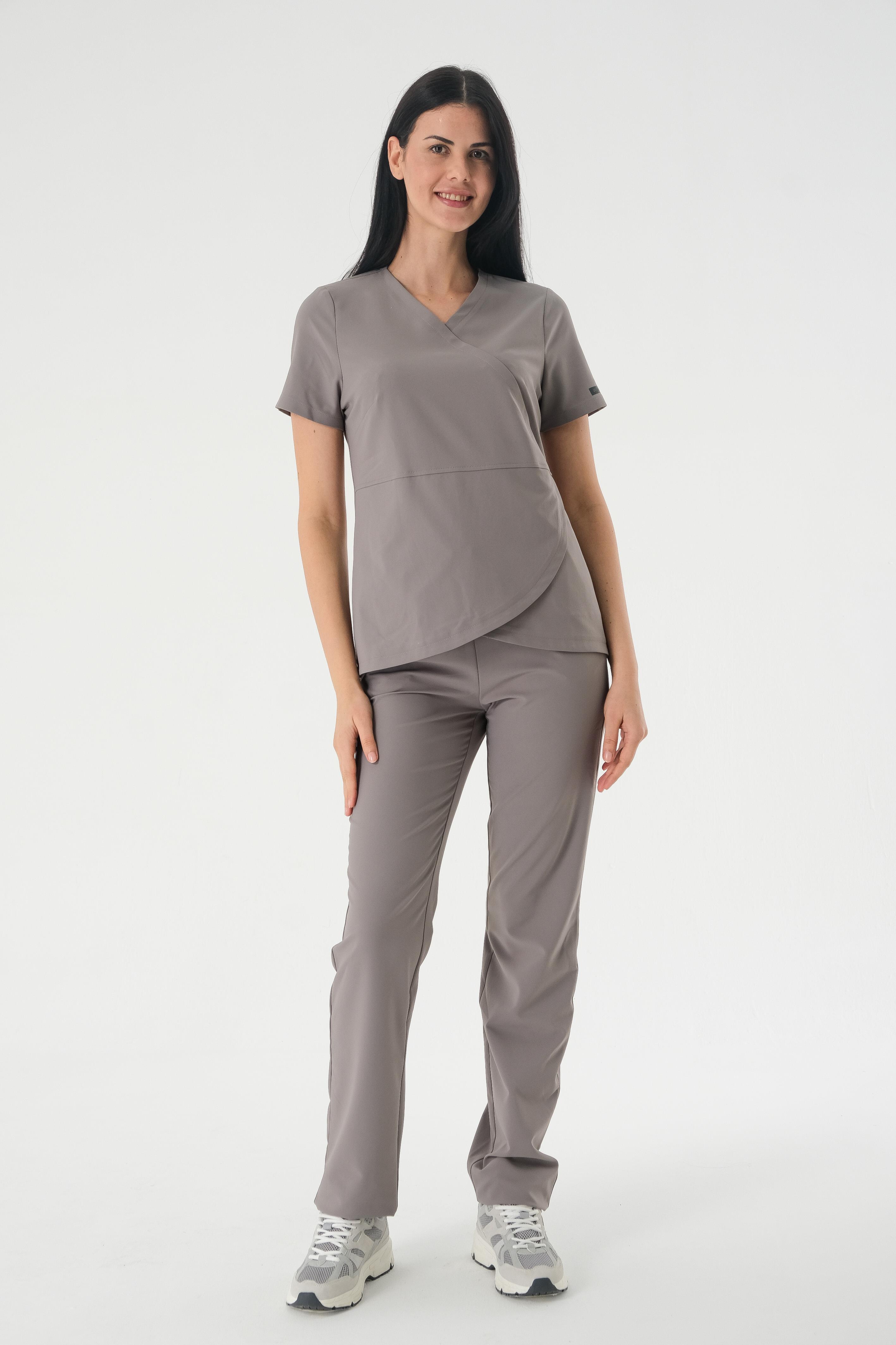 Premium TUNUS Cerrahi Üst - Gri