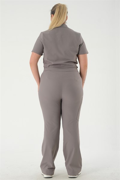 Premium LİANA Cerrahi Pantolon - Gri