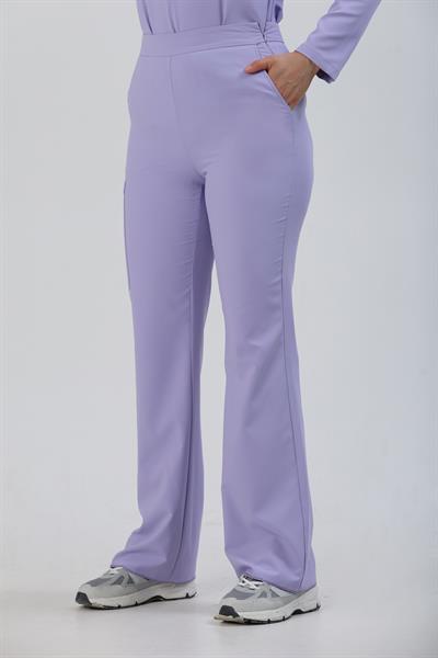 Premium AGNES Cerrahi Pantolon - Lila