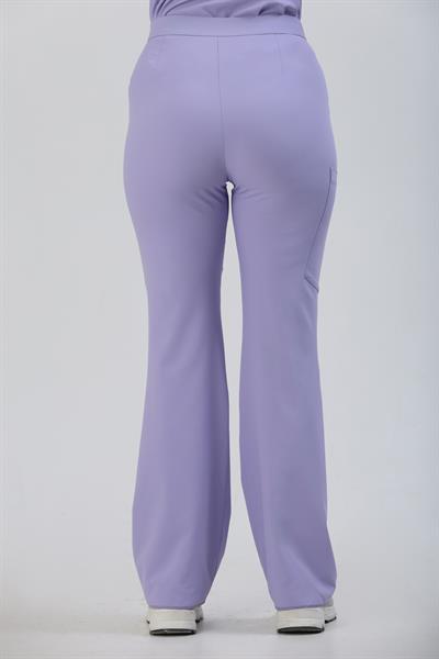 Premium AGNES Cerrahi Pantolon - Lila