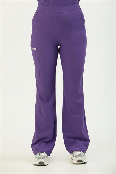 Premium AGNES Cerrahi Pantolon - Mor