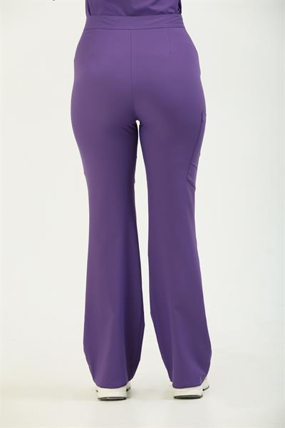 Premium AGNES Cerrahi Pantolon - Mor