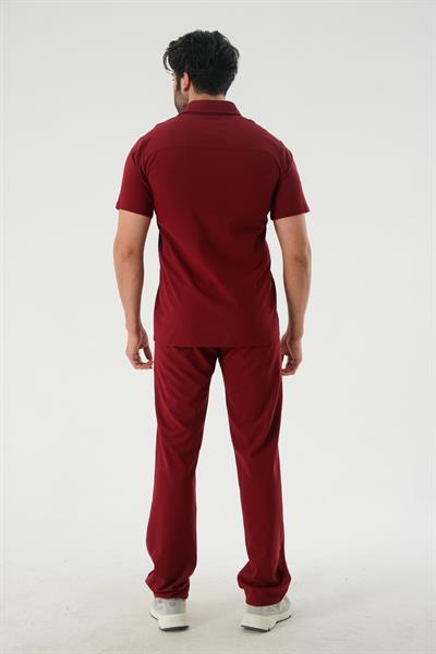 Premium ALEX-THOMAS DG Erkek Cerrahi Takım - Bordo