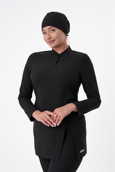 Premium ALLEGRA Cerrahi Tesettür Üst - Siyah
