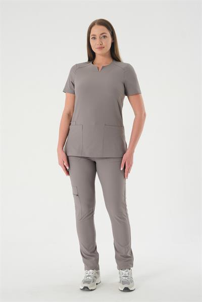 Premium ASEL798 Cerrahi Üst - Gri