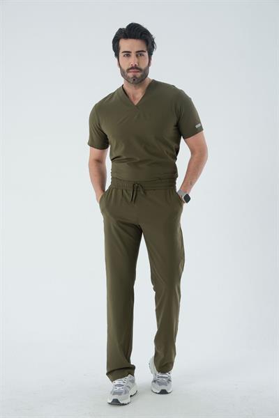 Premium ATLANTA 941 Cerrahi Pantolon - Haki Yeşil
