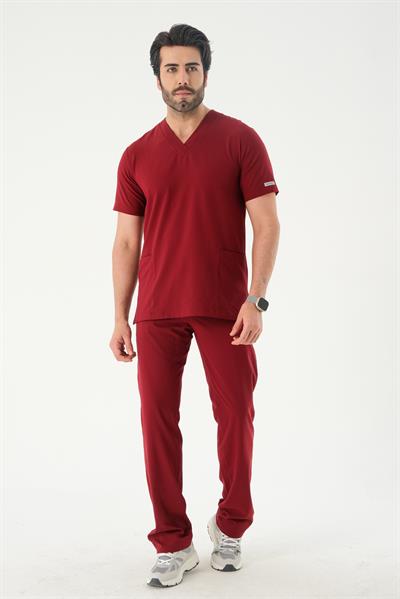 Premium ATLANTA941 Cerrahi Üst - Bordo