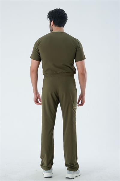 Premium AZE 968 Cerrahi Pantolon - Haki Yeşil