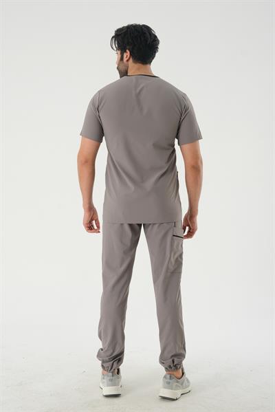 Premium AZE 951-AZE 967 Erkek Cerrahi Takım - Gri