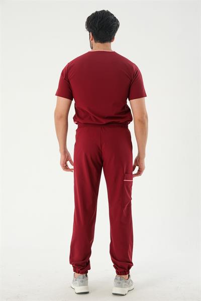 Premium AZE 967 Cerrahi Pantolon - Bordo