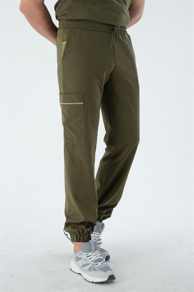 Premium AZE 967 Cerrahi Pantolon - Haki Yeşil