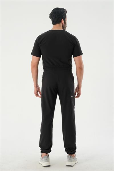 Premium AZE 967 Cerrahi Pantolon - Siyah
