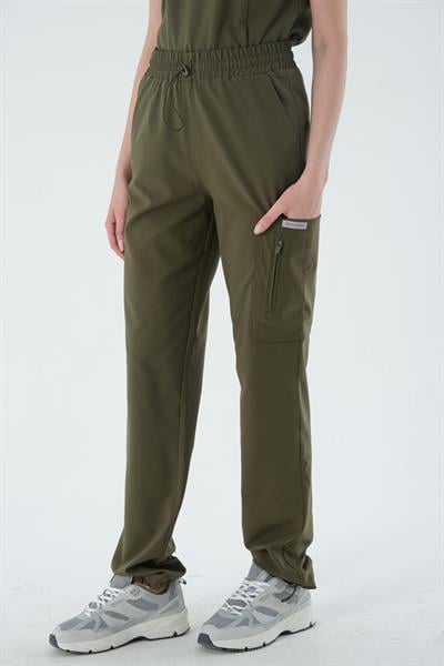 Premium BIANCA ONE Cerrahi Pantolon - Haki Yeşil