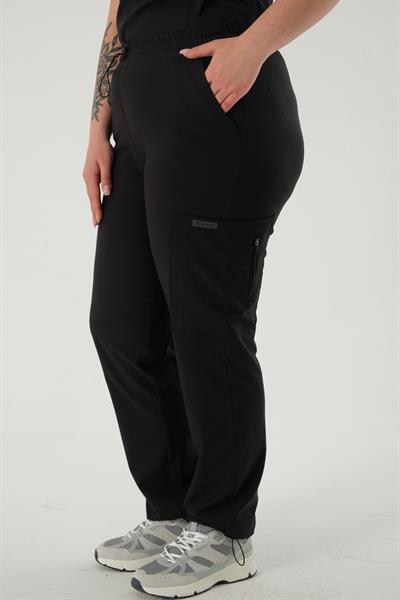 Premium BIANCA ONE Cerrahi Pantolon - Siyah