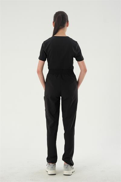 Premium BIANCA ONE Cerrahi Pantolon - Siyah