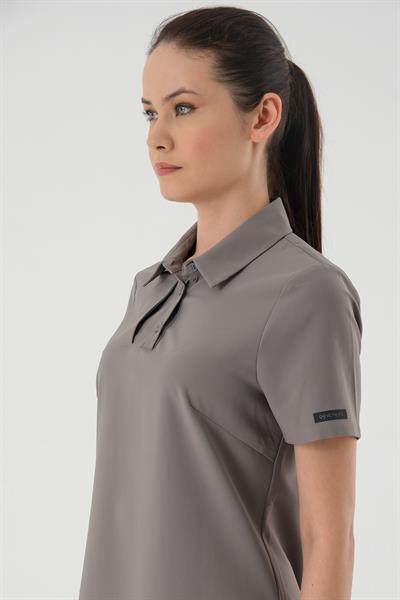 Premium BRONTE-AGNES Kadın Cerrahi Takım - Gri