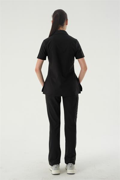 Premium BRONTE-AGNES Kadın Cerrahi Takım - Siyah