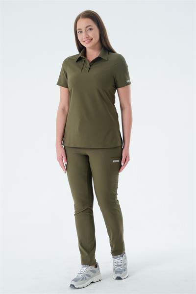 Premium BRONTE Cerrahi Üst - Haki Yeşil