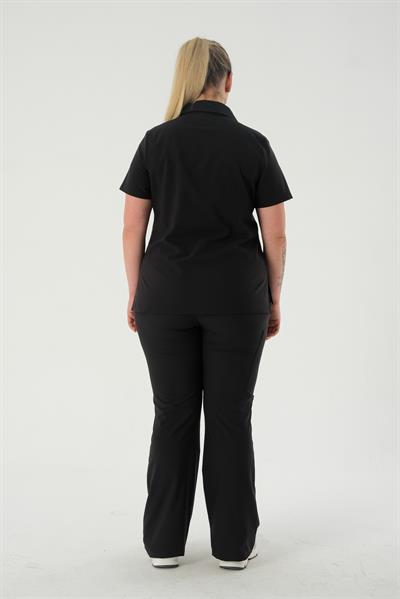 Premium BRONTE Cerrahi Üst - Siyah